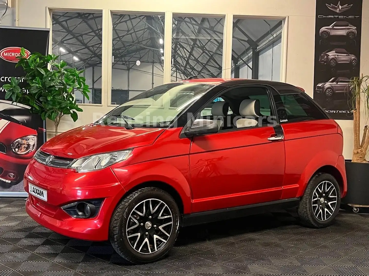 Aixam Coupé GT Sport Mopedauto Leichtmobil Microcar 45 Roşu - 1