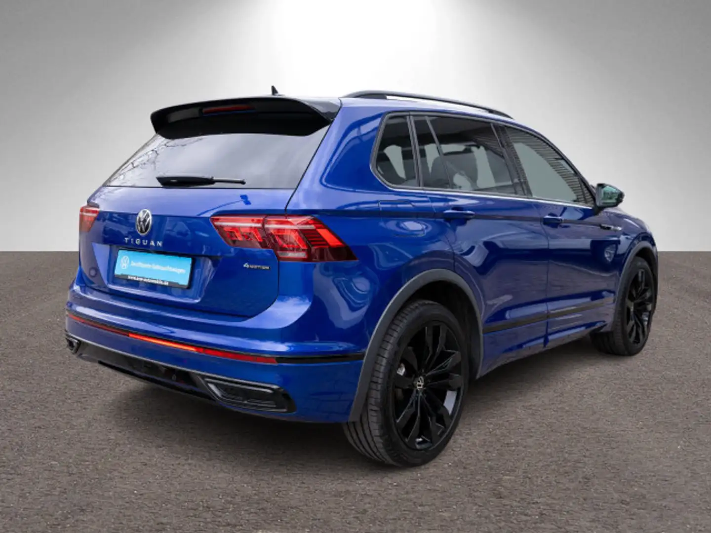 Volkswagen Tiguan R-Line 4M 2.0TDI DSG Head-up AHK RFK PANO Blauw - 2