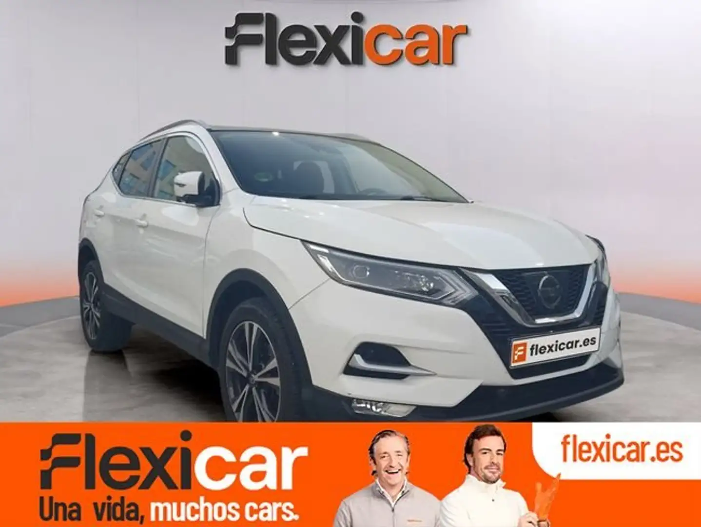 Nissan Qashqai 1.3 DIG-T N-Connecta 4x2 DCT 117kW Blanco - 1