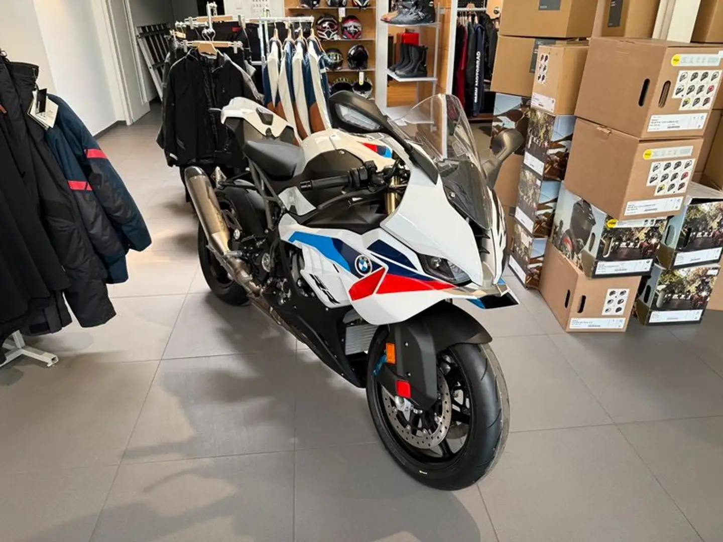 BMW S 1000 RR mit M Paket, Race Paket uvm Sofort ver Biały - 2