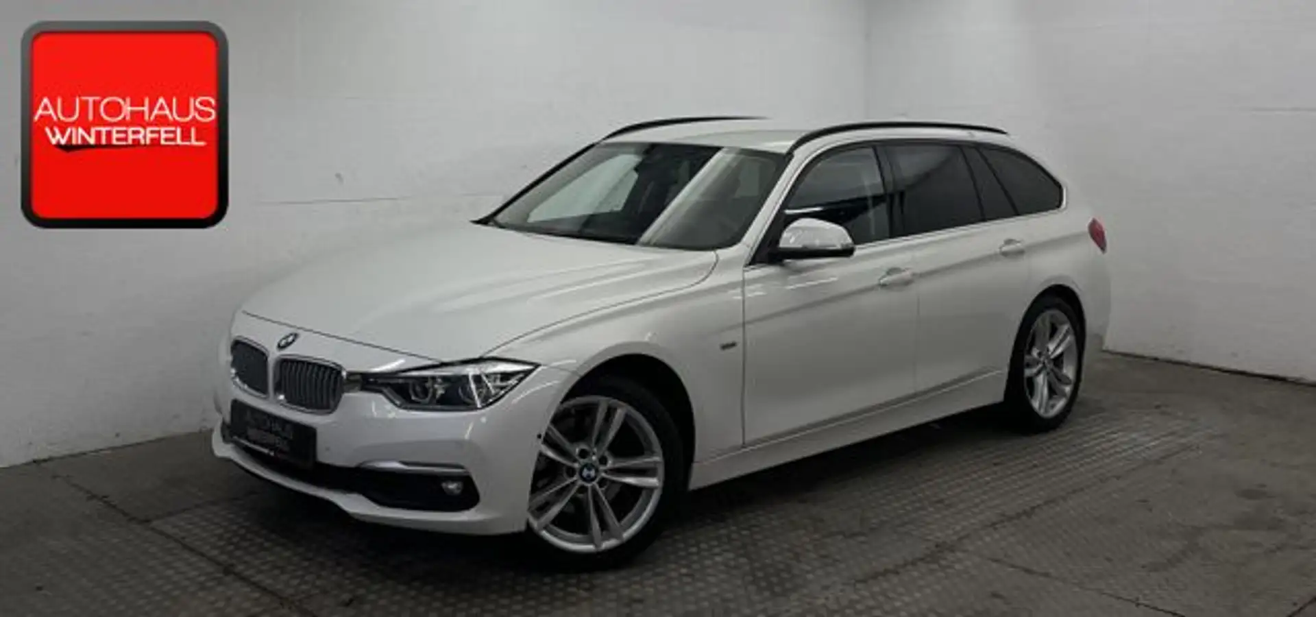 BMW 330 d Touring Luxury Line AHK+ADAP-LED+KAMERA+ Weiß - 1