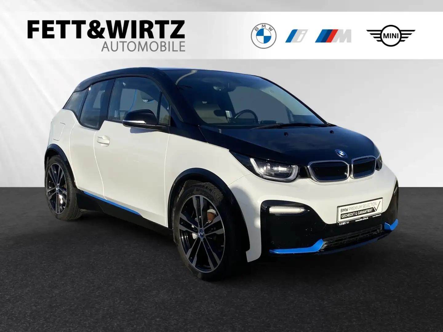 BMW i3 s 120Ah 20" PDC NaviProf DAB Bleu - 1