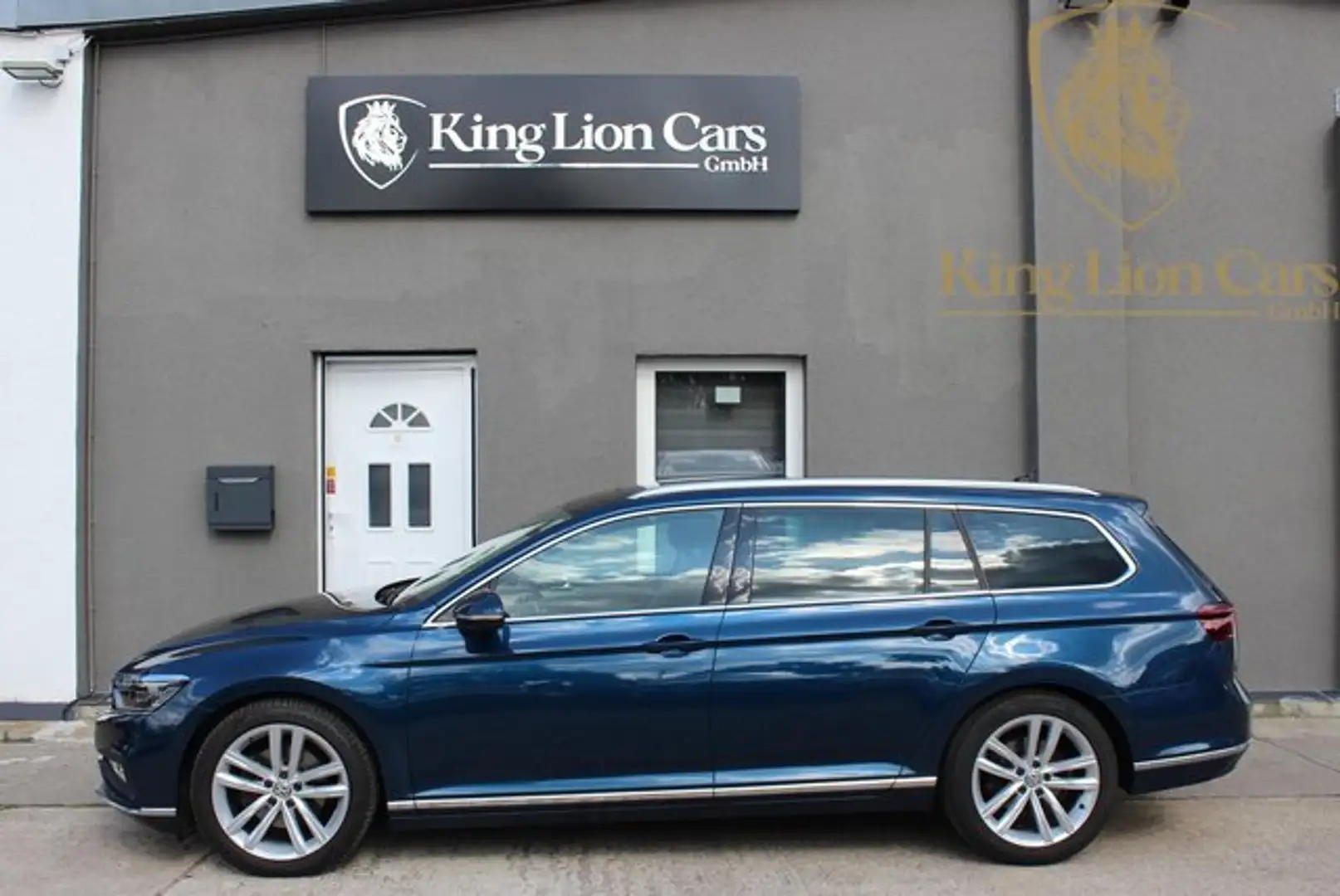 Volkswagen Passat Variant 2.0 TDI R LINE SPORT PANO+AHK+ACC Azul - 2