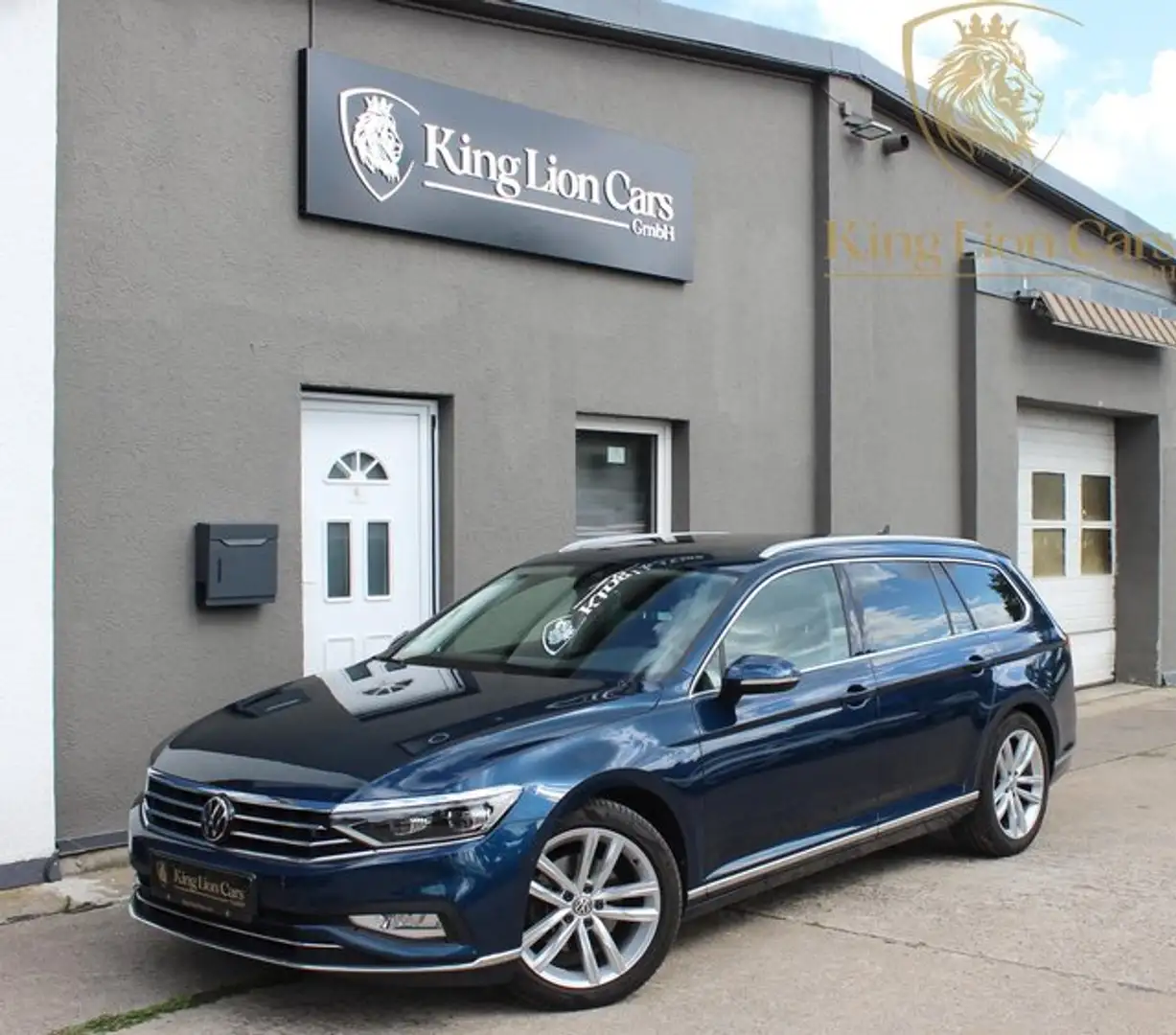 Volkswagen Passat Variant 2.0 TDI R LINE SPORT PANO+AHK+ACC Azul - 1
