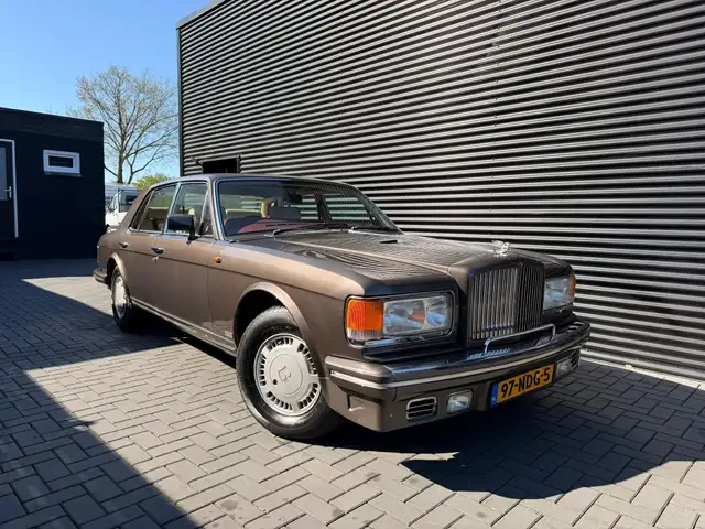 Bentley Mulsanne "S" TURBO| 1983| BELASTINGVRIJ| BRUIN| NETTE AUTO