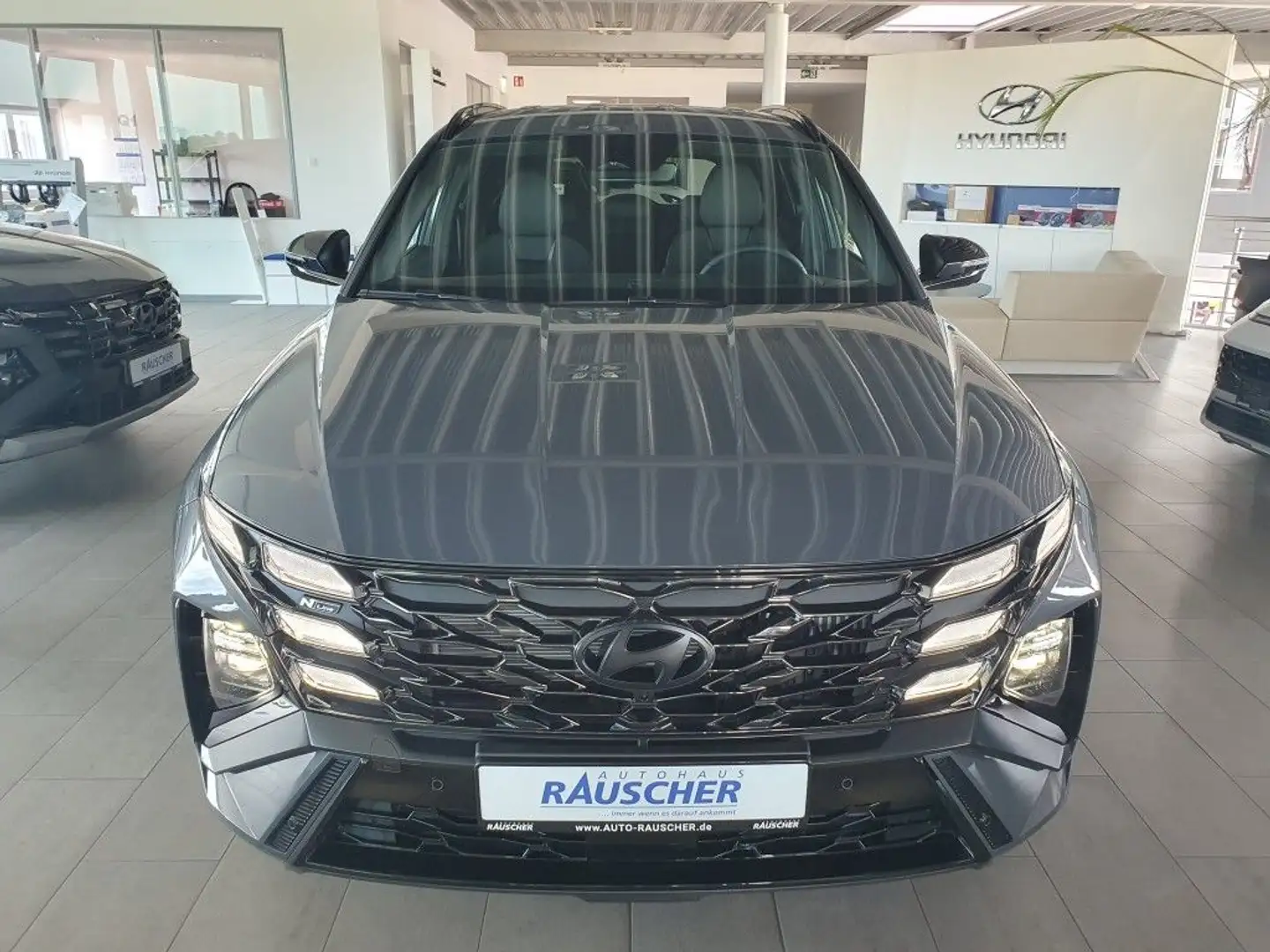 Hyundai TUCSON 1.6 T-GDi HEV 4WD N Line (NX4e) Gris - 2
