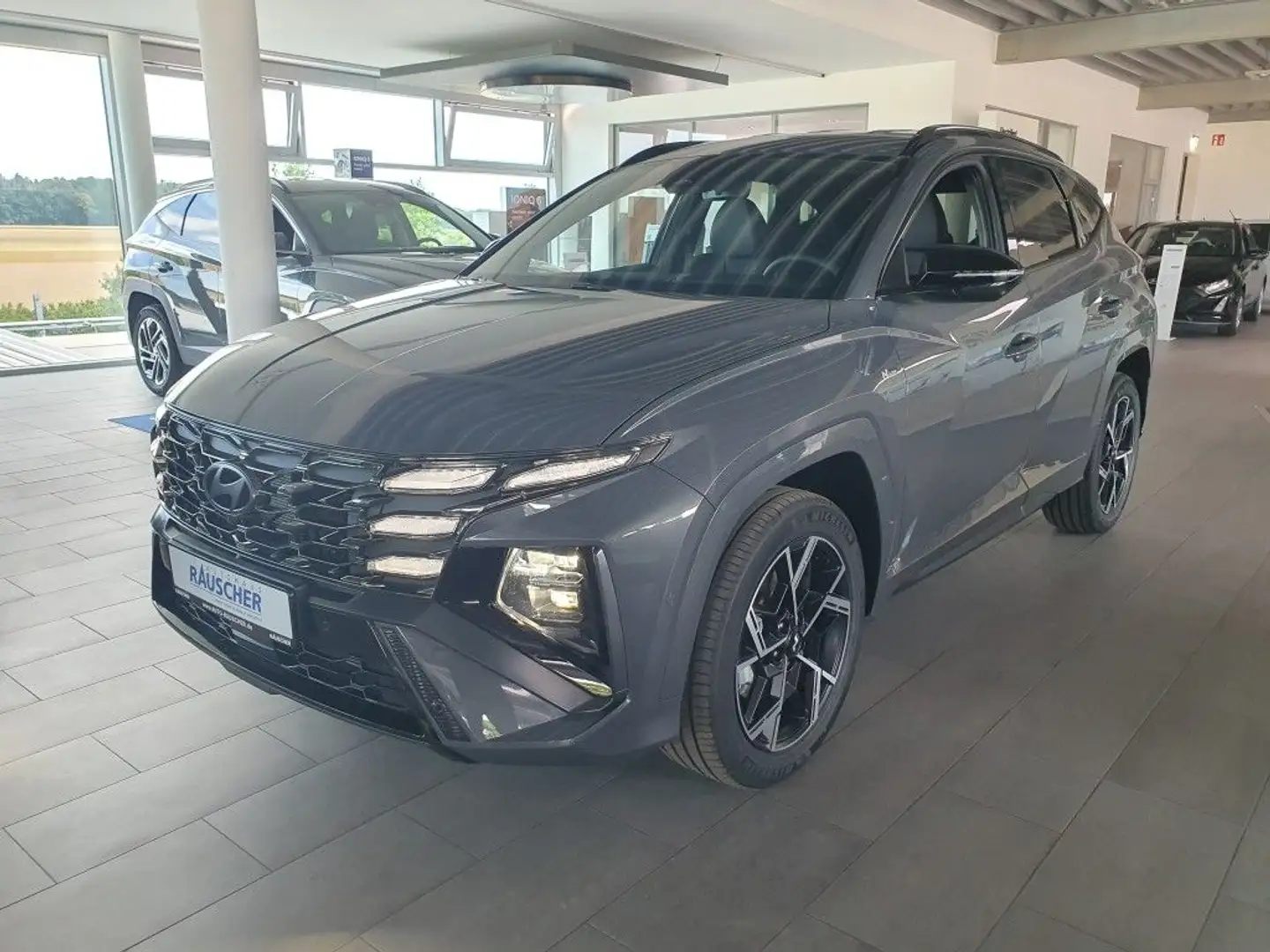 Hyundai TUCSON 1.6 T-GDi HEV 4WD N Line (NX4e) Gris - 1