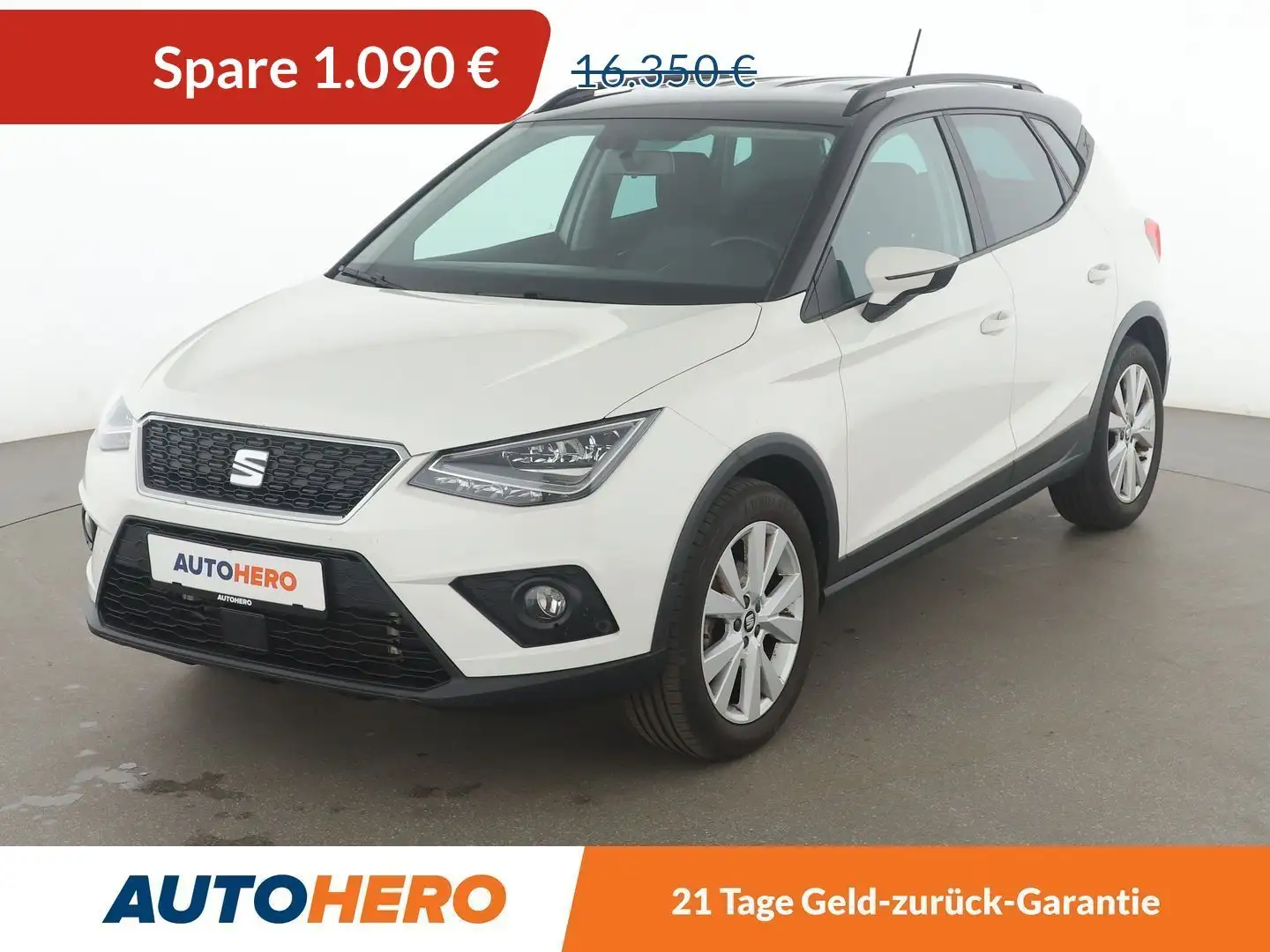 SEAT Arona 1.0 TSI Style*LED*CAM*PDC*KLIMA*TEMPO* Weiß - 1