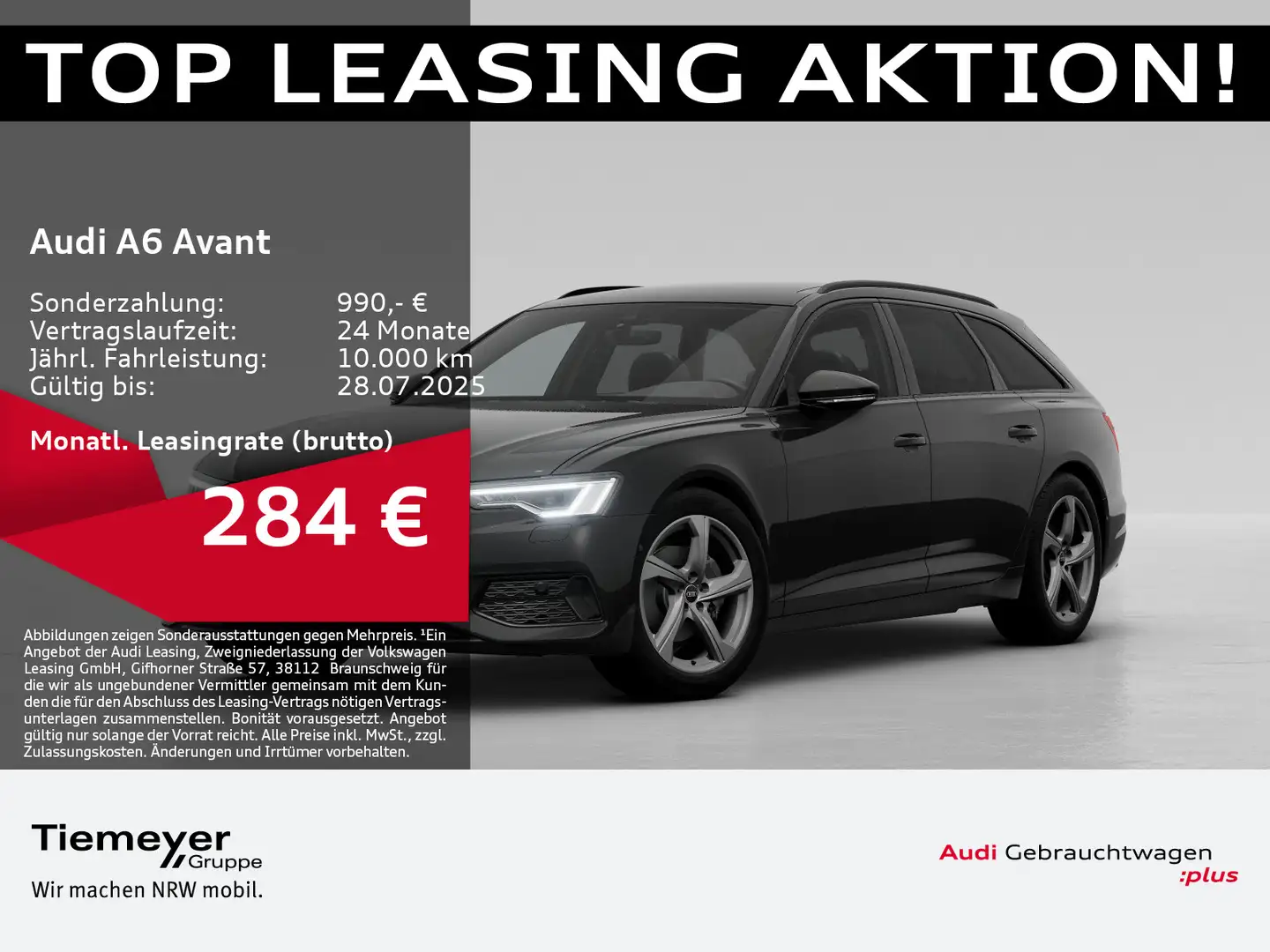 Audi A6 35 TDI ADVANCED PANO MATRIX ALCANTARA A Schwarz - 1