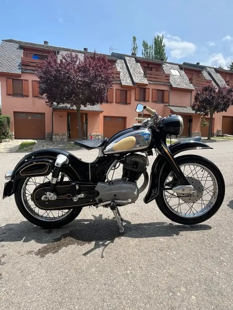 NSU Quick NSU Quickly 125cc Černá - 1