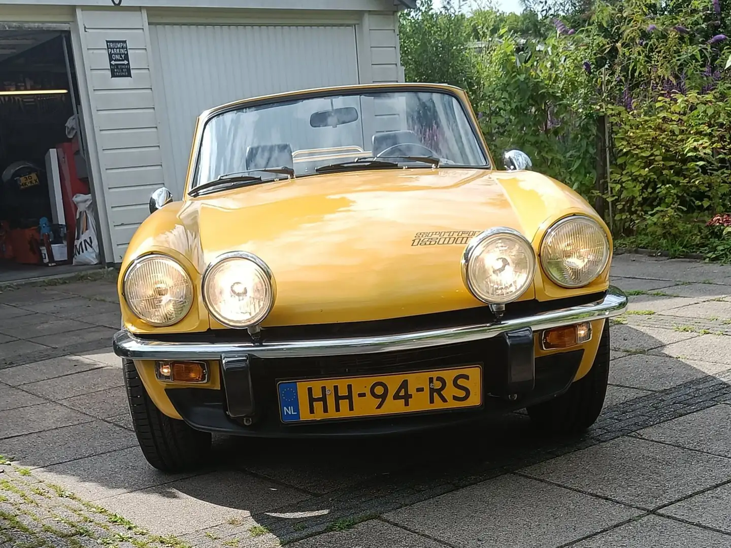 Triumph Spitfire Spitfire Soft Top Geel - 1