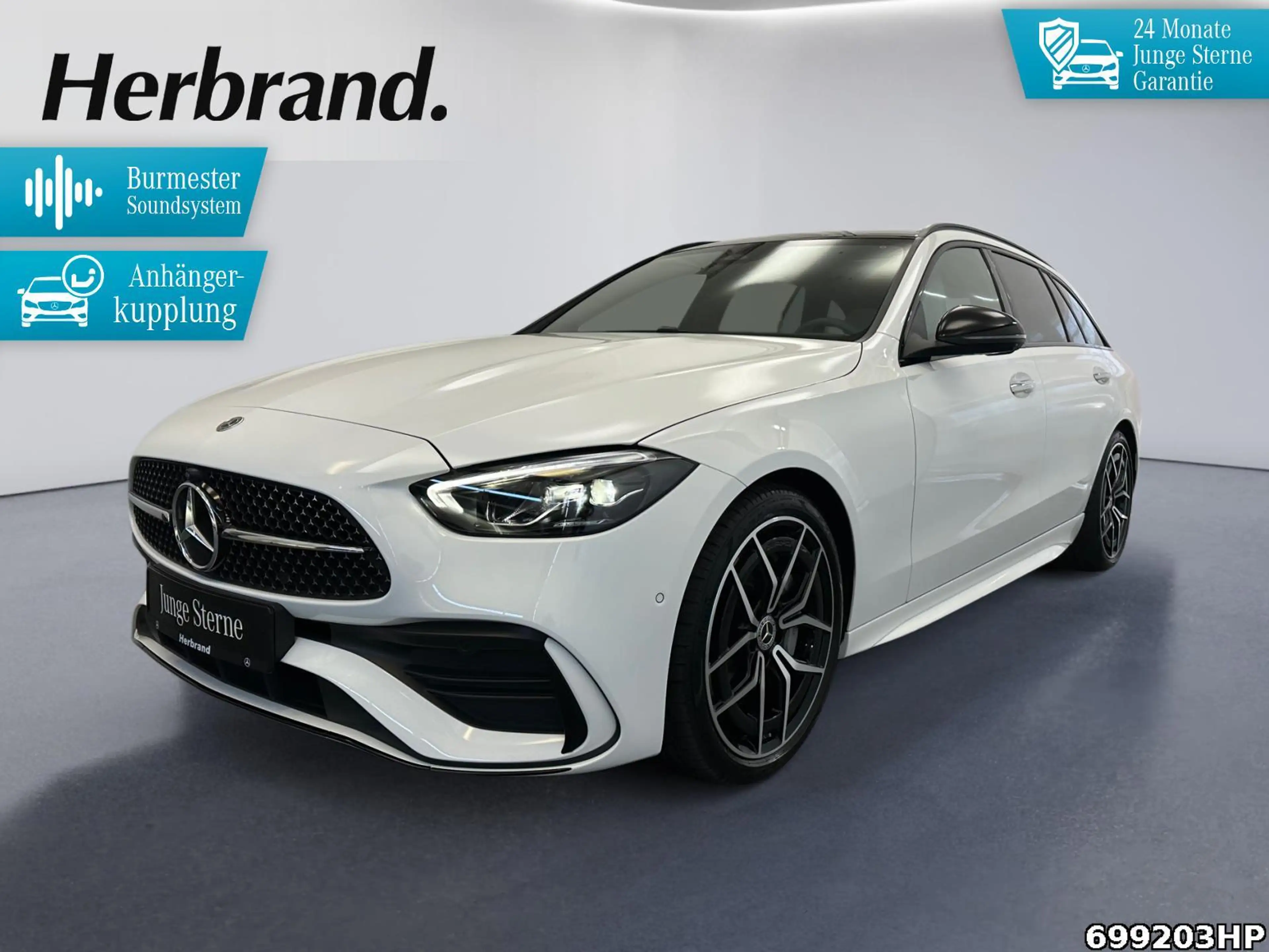 Mercedes-Benz C 180 T AMG Night Memory Pano Burmester AHK 360