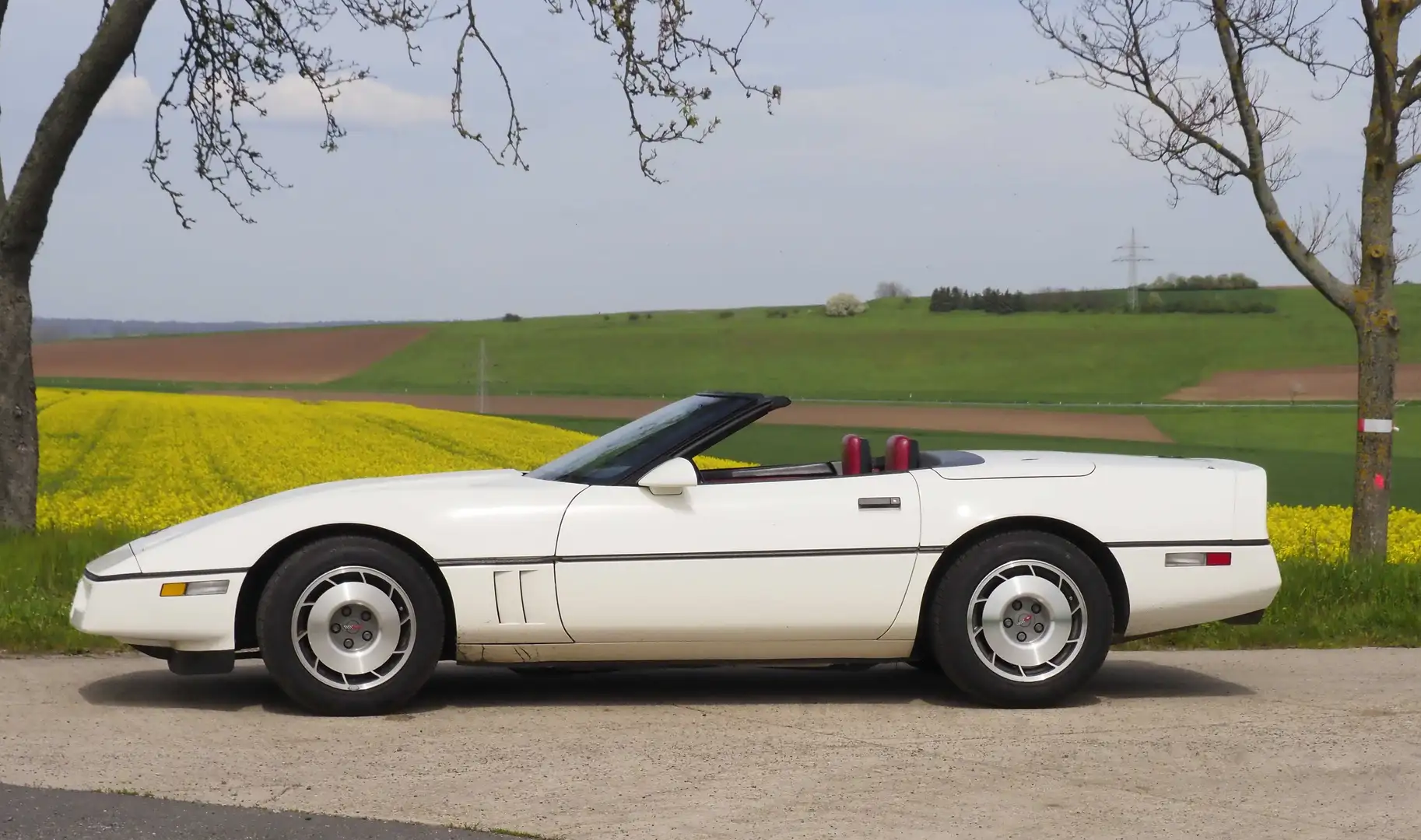 Corvette C4 Convertible Weiß - 1