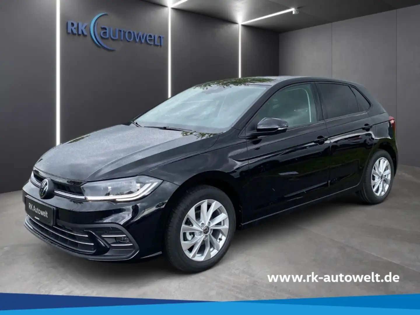 Volkswagen Polo Style 1.0 TSI DSG AHK LED Sitzhzg App-Connect Schwarz - 1