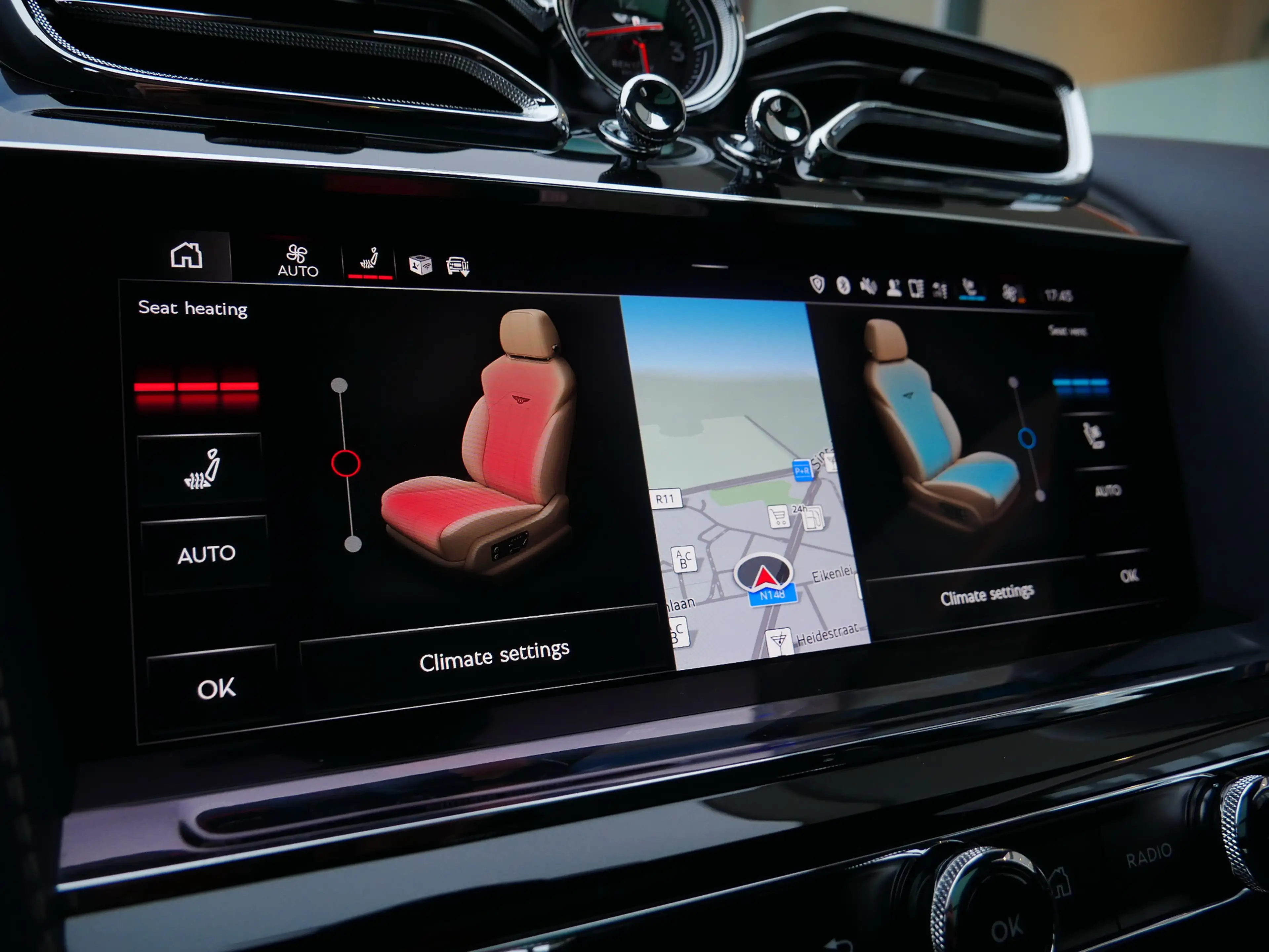 Bentley Bentayga Hybrid 3.0 PHEV Mulliner Blackline TV screens — photo 14