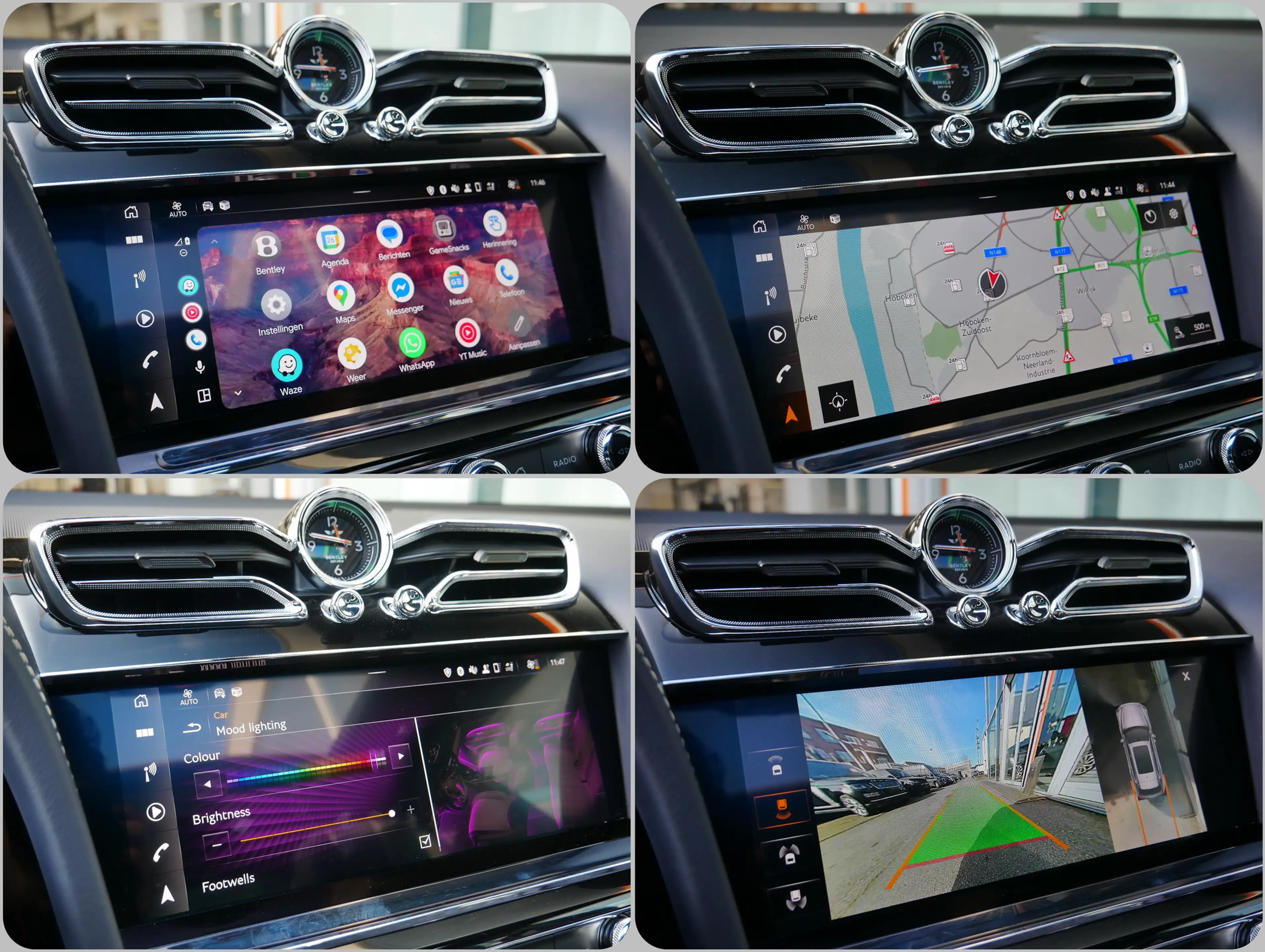 Bentley Bentayga Hybrid 3.0 PHEV Mulliner Blackline TV screens — photo 10