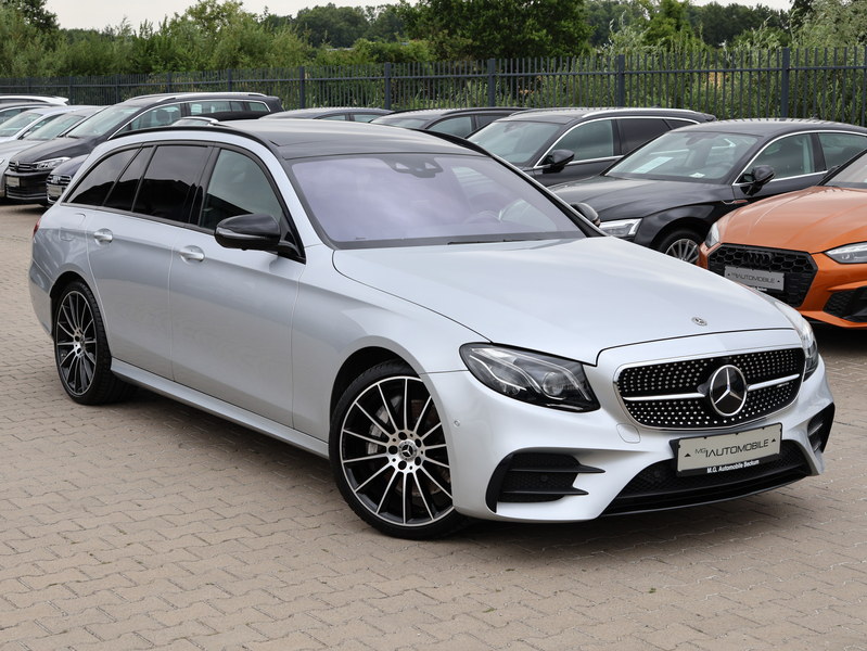 Mercedes-Benz E 350 d T AMG Line - PANO BURMESTER NIGHT — photo 12