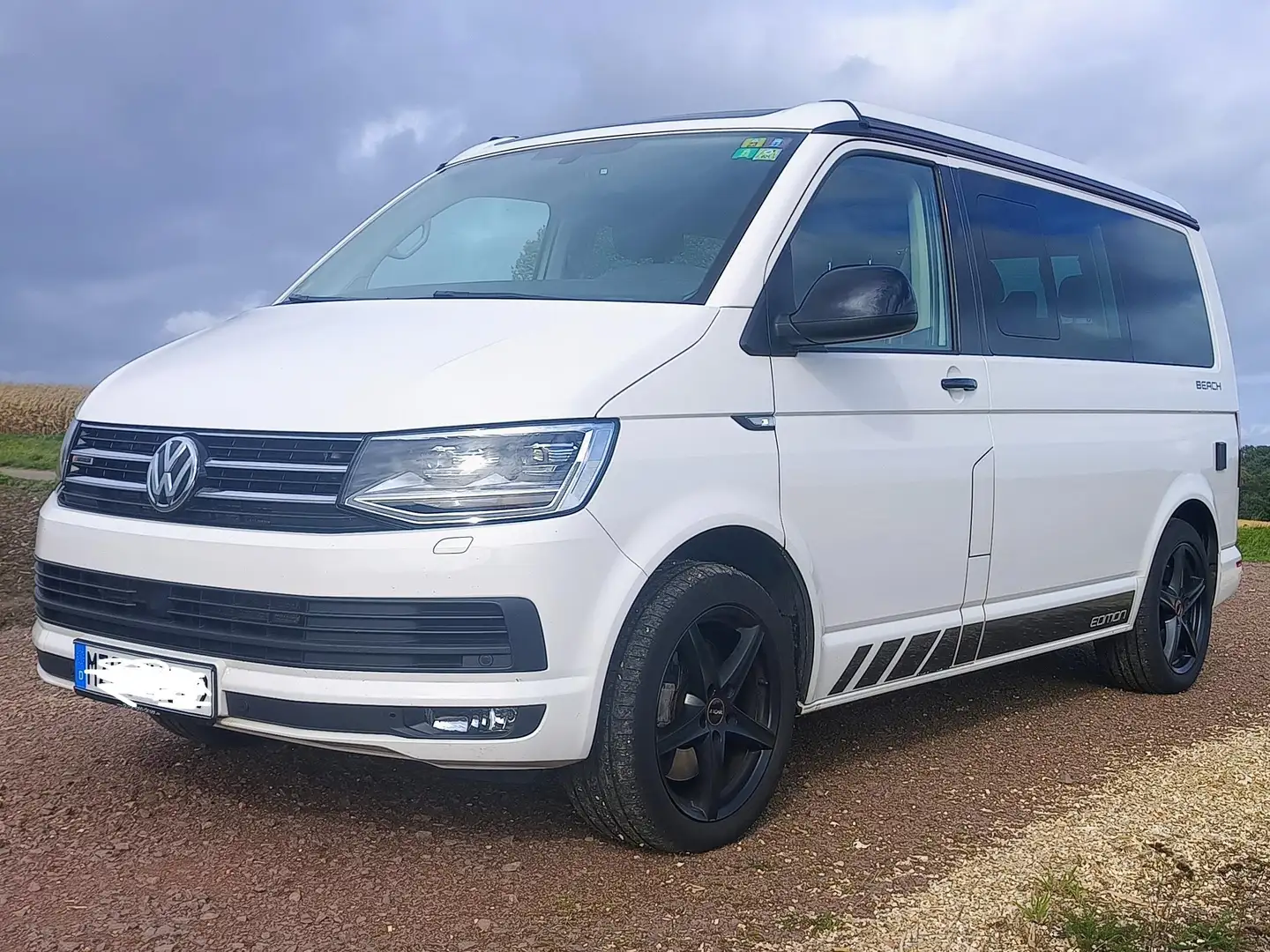 Volkswagen T6 California Transporter T6 4MOTION DSG Weiß - 2