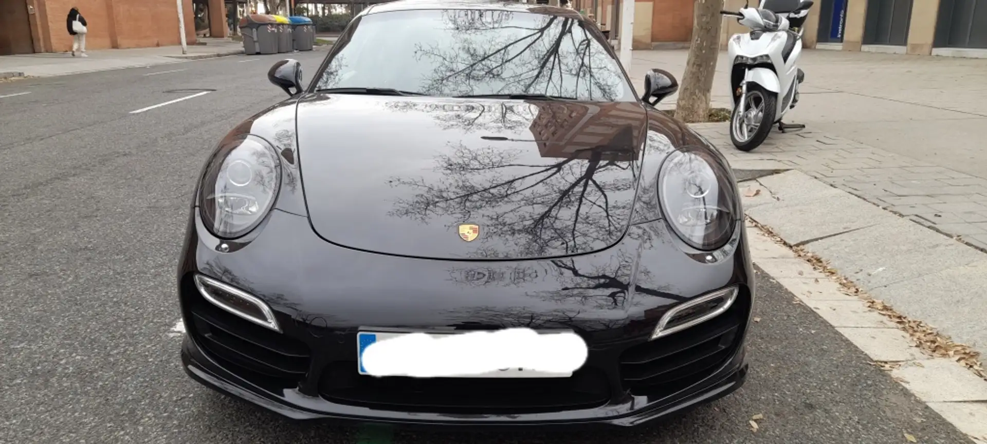 Porsche 991 Turbo Coupé PDK Zwart - 2