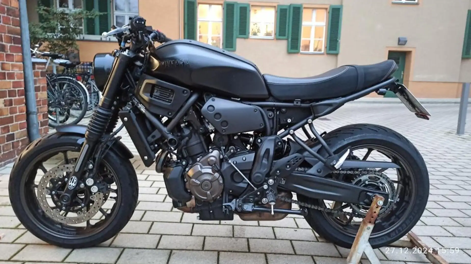 Yamaha XSR 700 JvB/KEDO Custom Umbau mit wenig km Černá - 2
