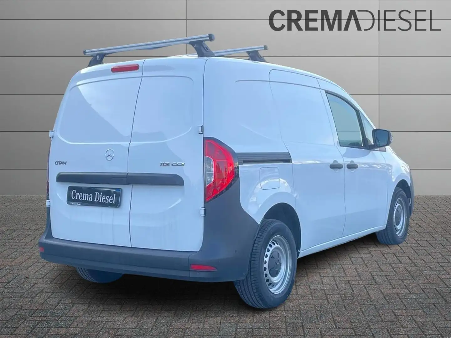 Mercedes-Benz Citan Citan 112 Cdi Furgone Long Bianco - 2