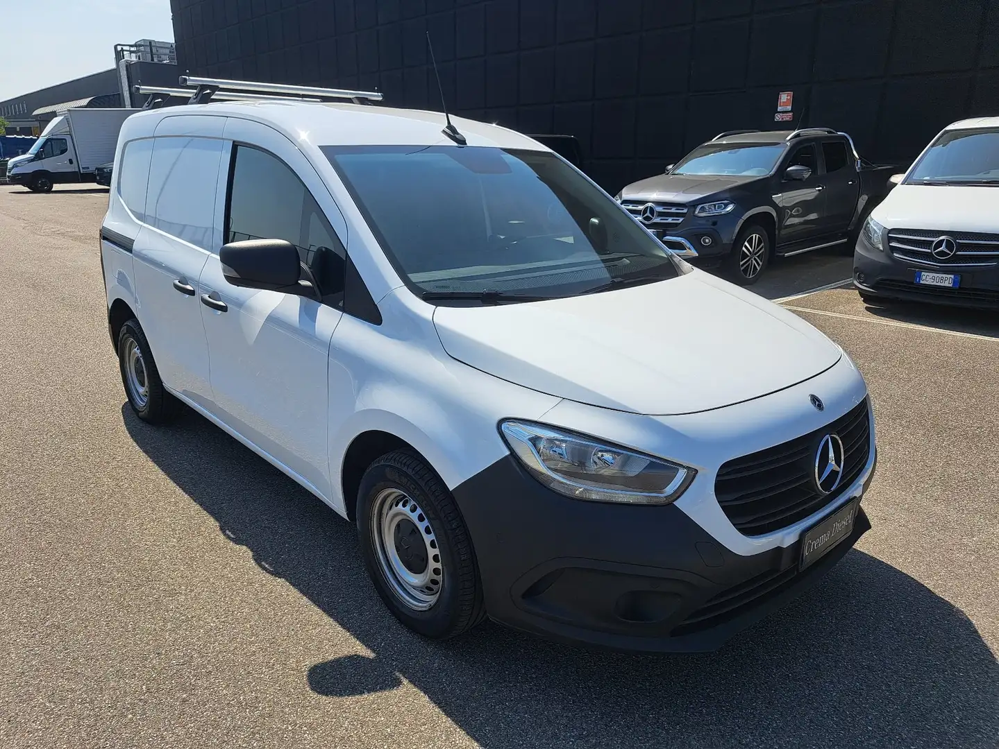 Mercedes-Benz Citan Citan 112 Cdi Furgone Long Bianco - 2