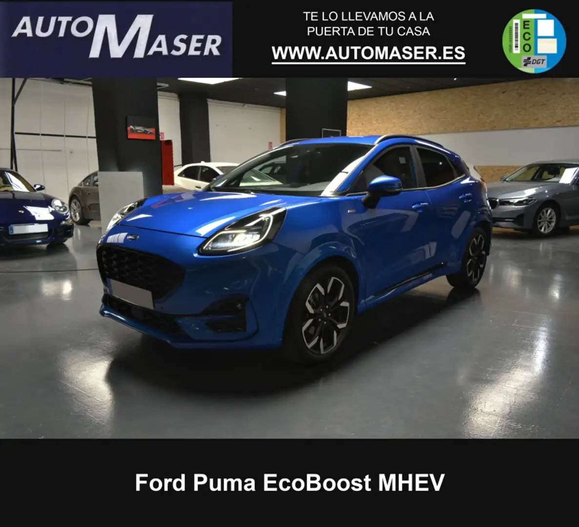 Ford Puma 1.0 EcoBoost MHEV ST-Line 155 Azul - 1