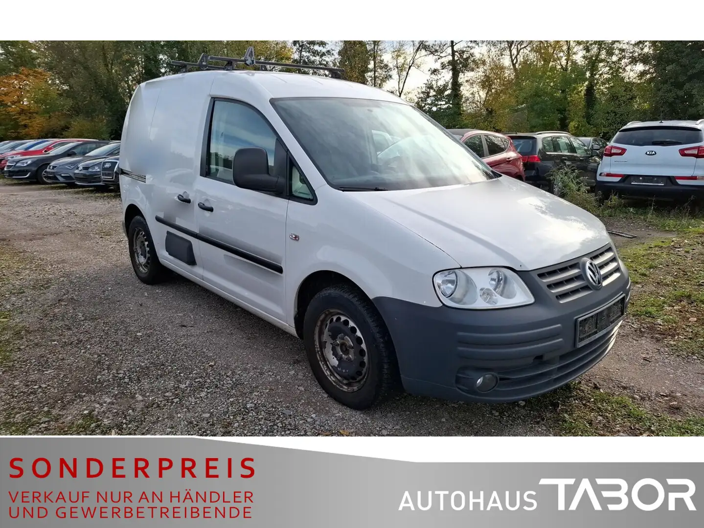 Volkswagen Caddy 1.9 TDI AHK Leder Audio R 110 TÜV 07/2026 Weiß - 2