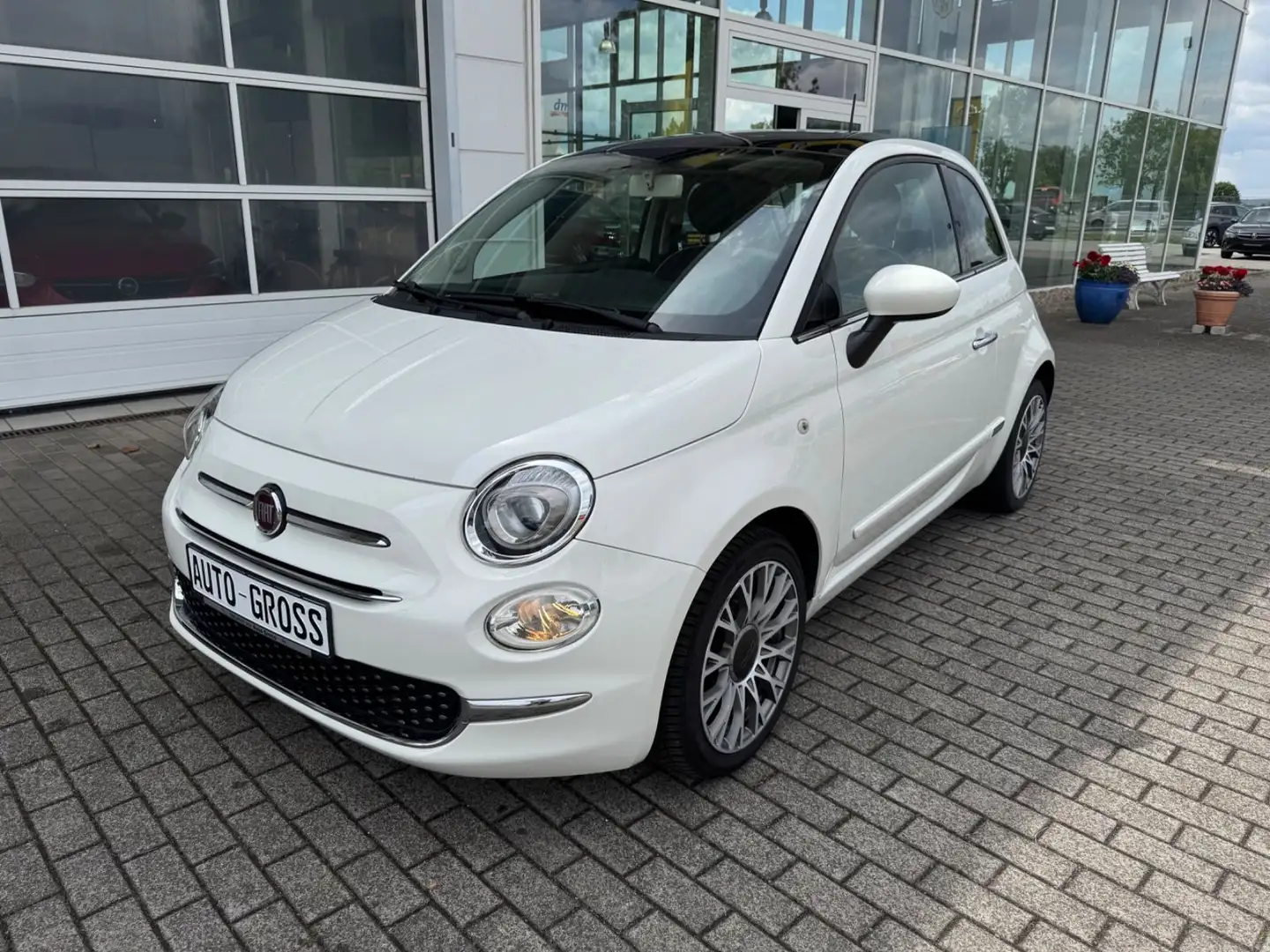 Fiat 500 Weiß - 1