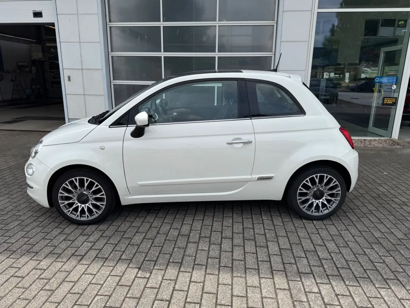 Fiat 500 Weiß - 2