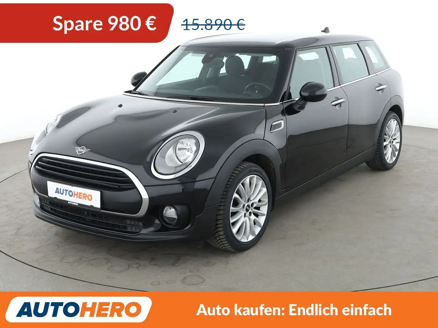 MINI One D Clubman One D Aut.*NAVI*LIM*PDC*SHZ*ALU*KLIMA* Schwarz - 1