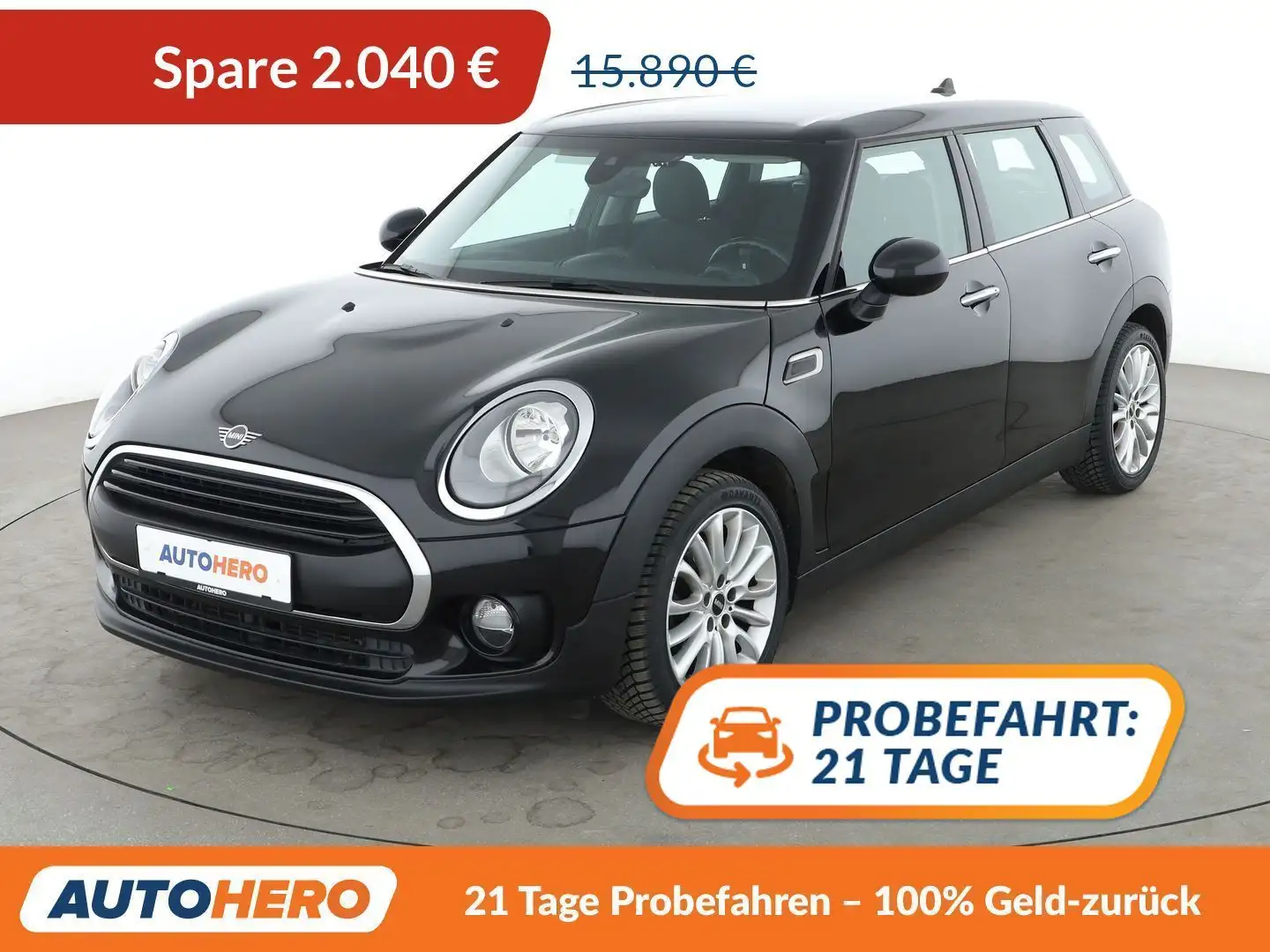 MINI One D Clubman One D Aut.*NAVI*LIM*PDC*SHZ*ALU*KLIMA* Schwarz - 1