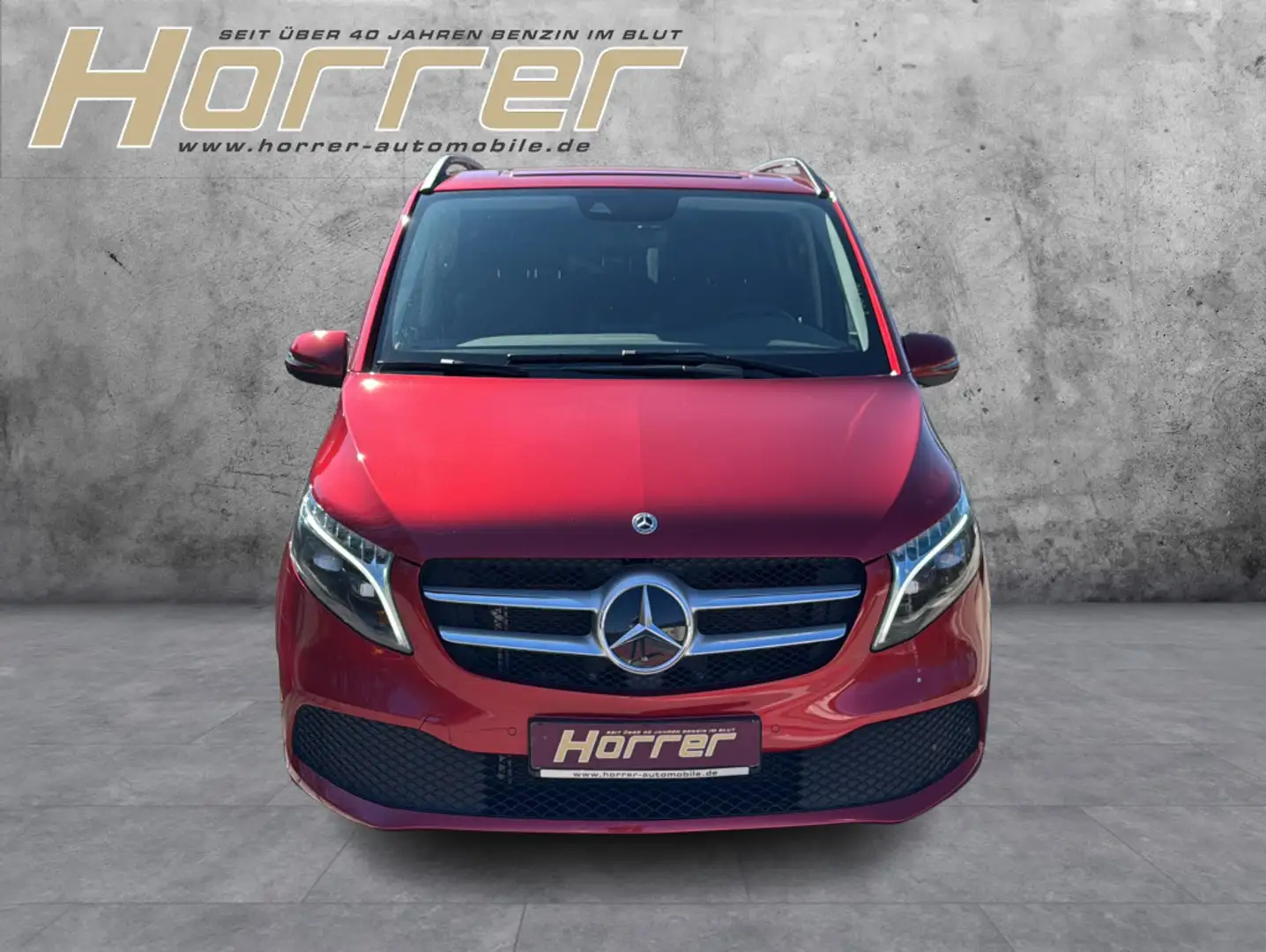Mercedes-Benz V 220 Edition lang LED Distronic AHK AIRMATIC Roşu - 2