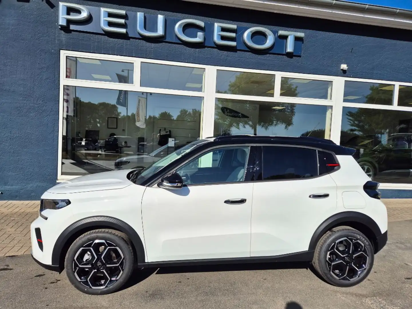 Citroen C3 Turbo 100 MAX KLIMAAUT.+SITZHZG:+LED+DAB+ALU Weiß - 1