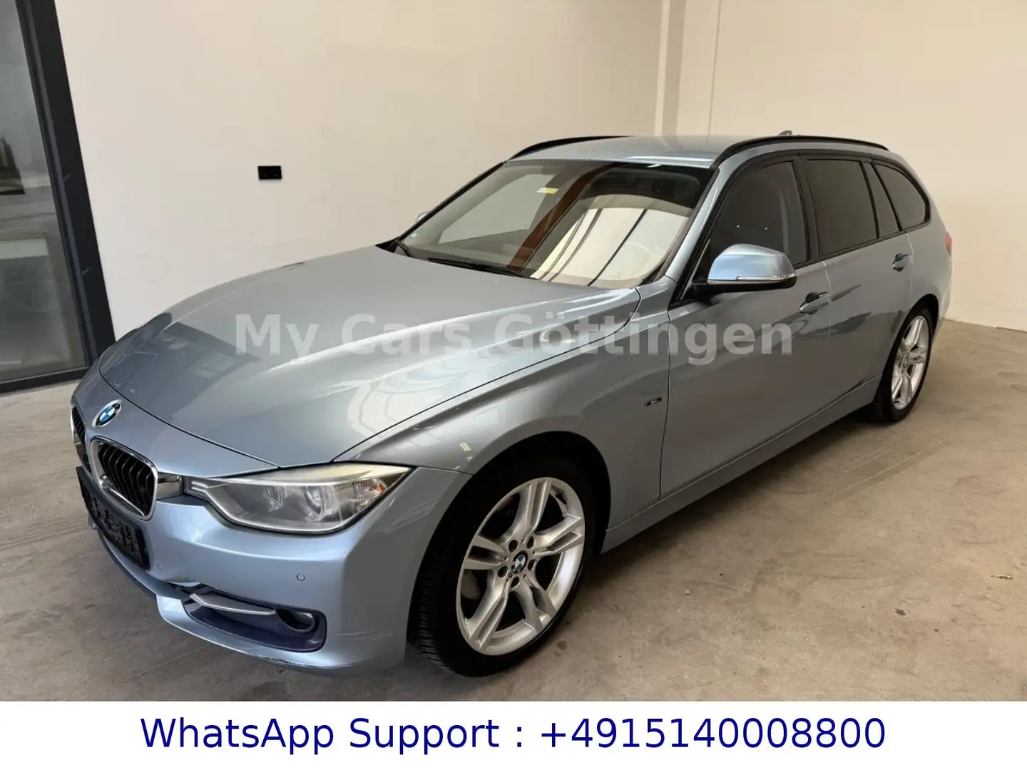 BMW 320 d Touring Sport LED NAVI Aut. Blauw - 1