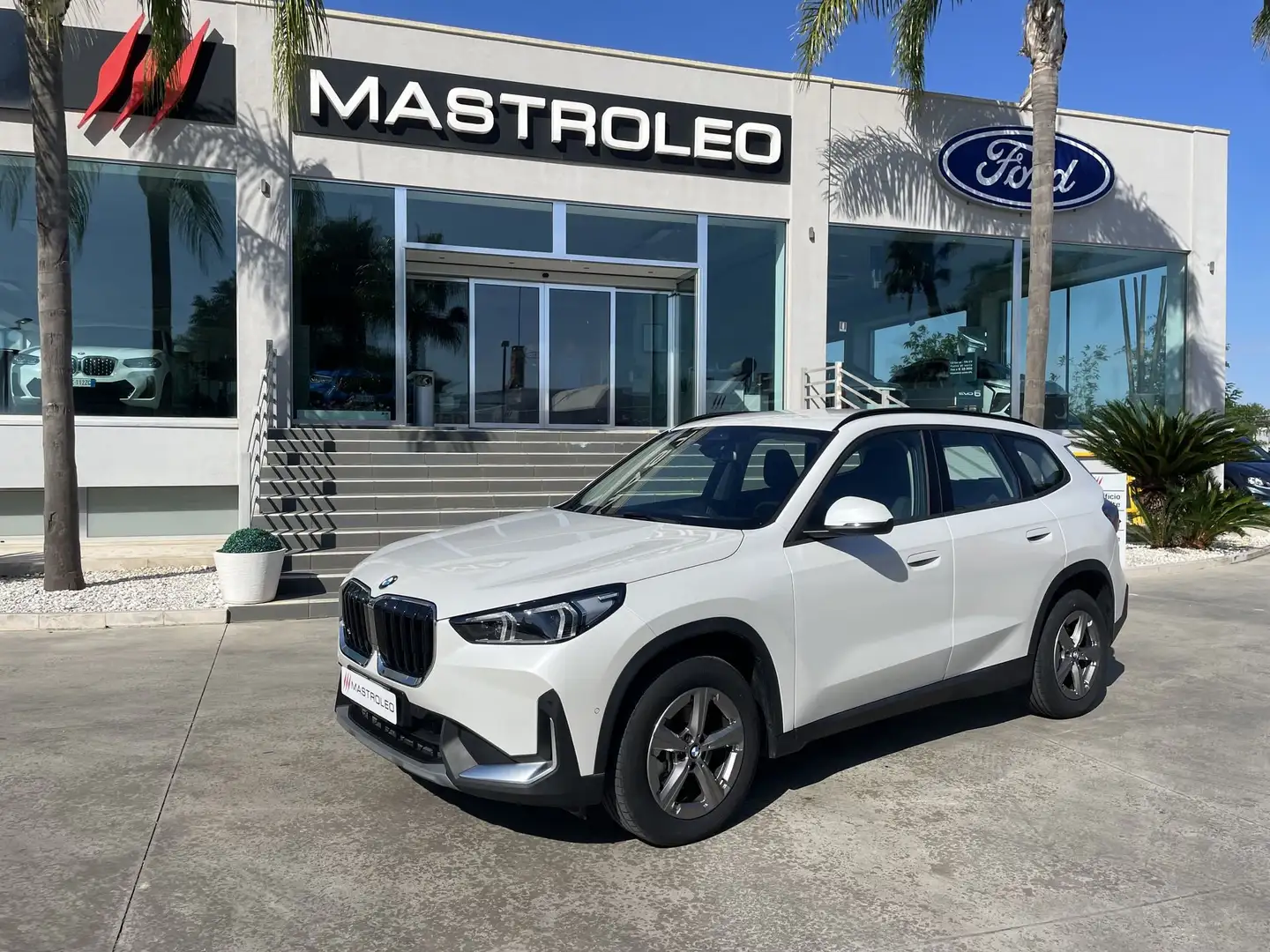 BMW X1 X1 sdrive18d auto,Chilometri Certificati Bianco - 2
