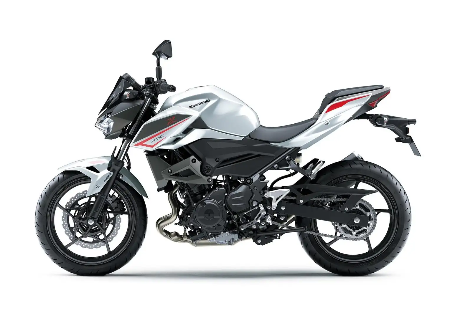 Kawasaki Z 400 Tageszulassung 02/2024 - Sofort Verfügbar - Weiß - 1