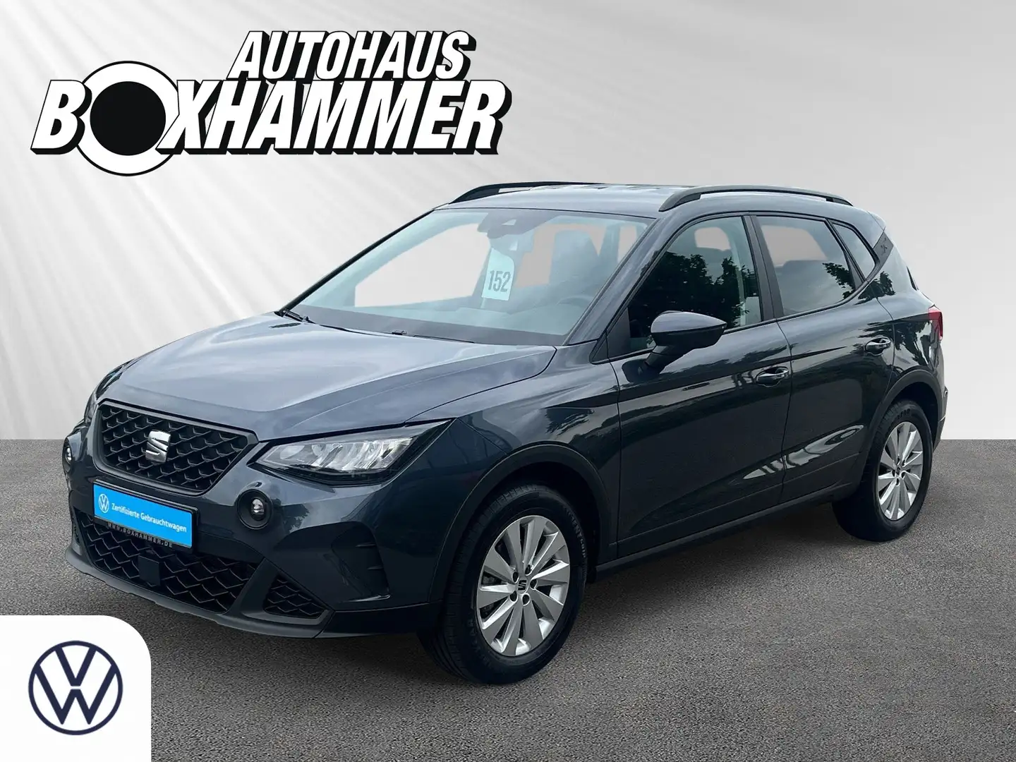 SEAT Arona 1,0 TSI Style ACC+KESSY+LED+KLIMA Grau - 1
