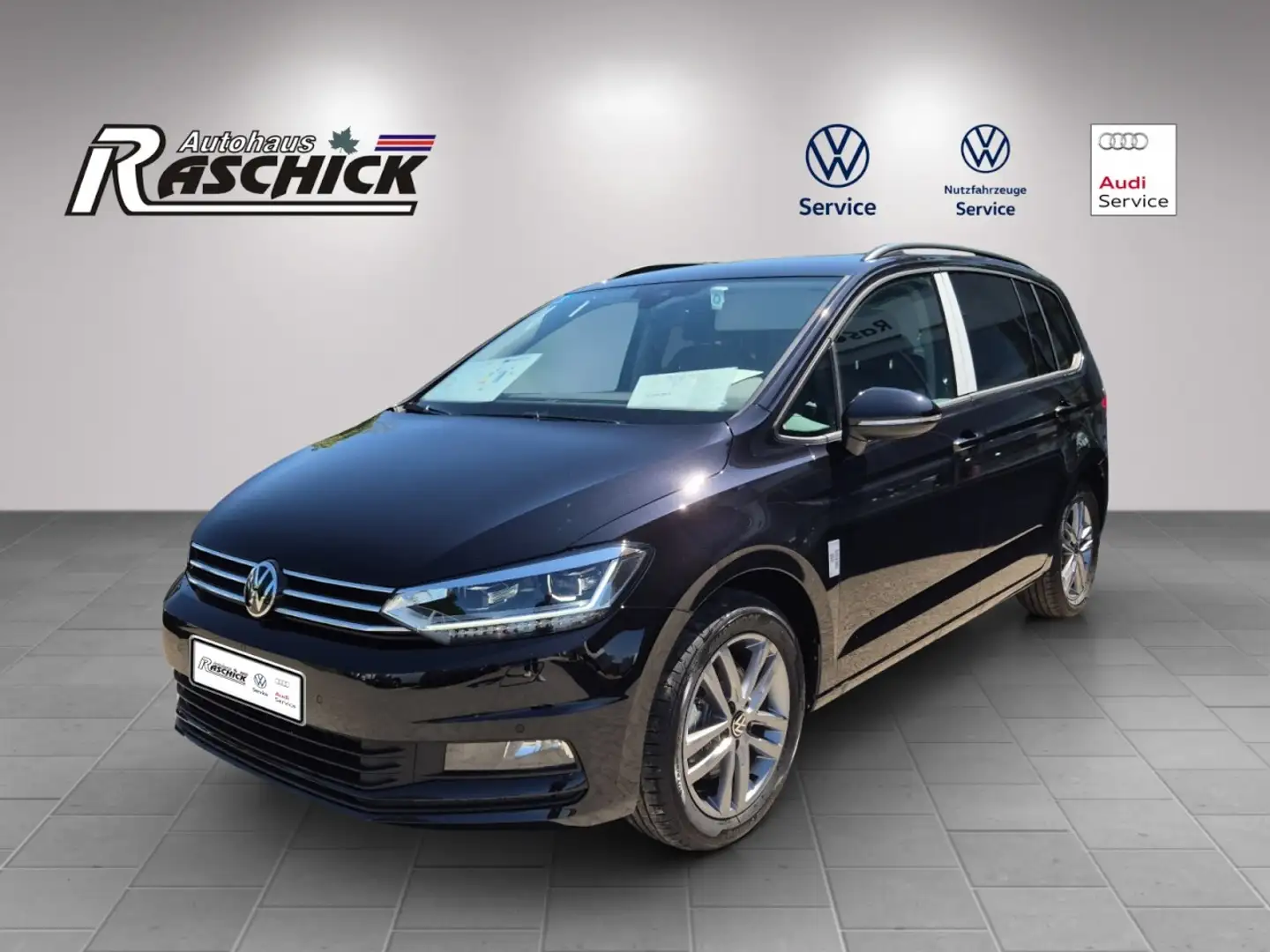 Volkswagen Touran Comfortline 1.5 TSI DSG ACC Kamera Navi LED Klima Noir - 2