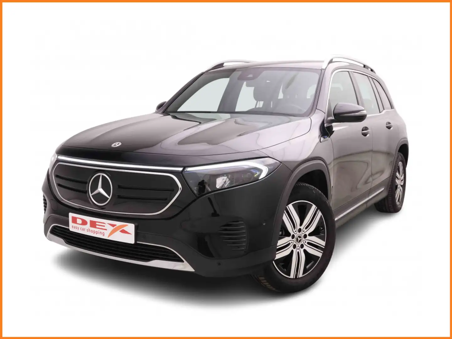 Mercedes-Benz EQB 300 300 4Matic Luxury Line + Leather + Alu18 Zwart - 1