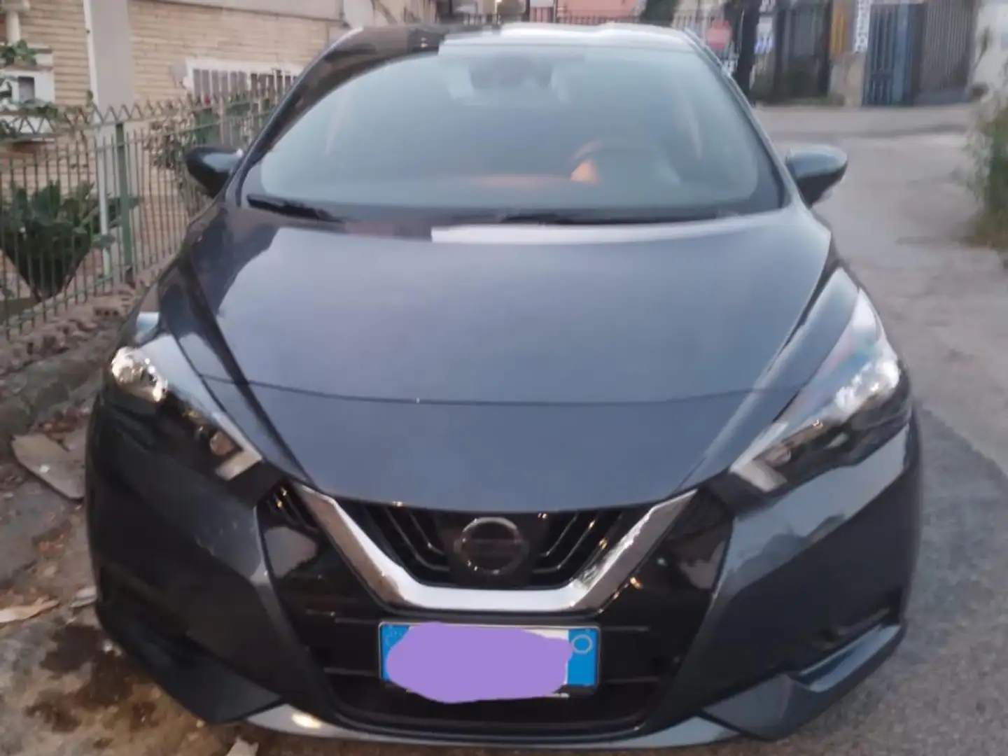 Nissan Micra Micra V 2017 1.0 ig-t Visia 92cv Blu/Azzurro - 1