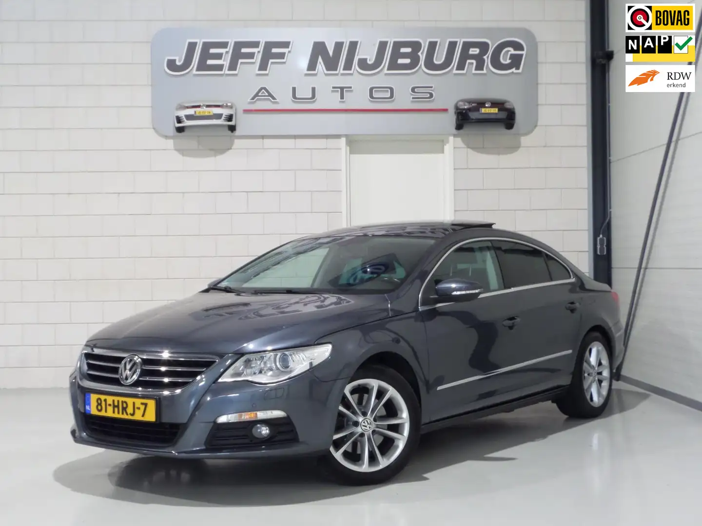 Volkswagen Passat CC 1.8 TSI "Origineel NL!" Panoramadak Xenon Navigati Gris - 1