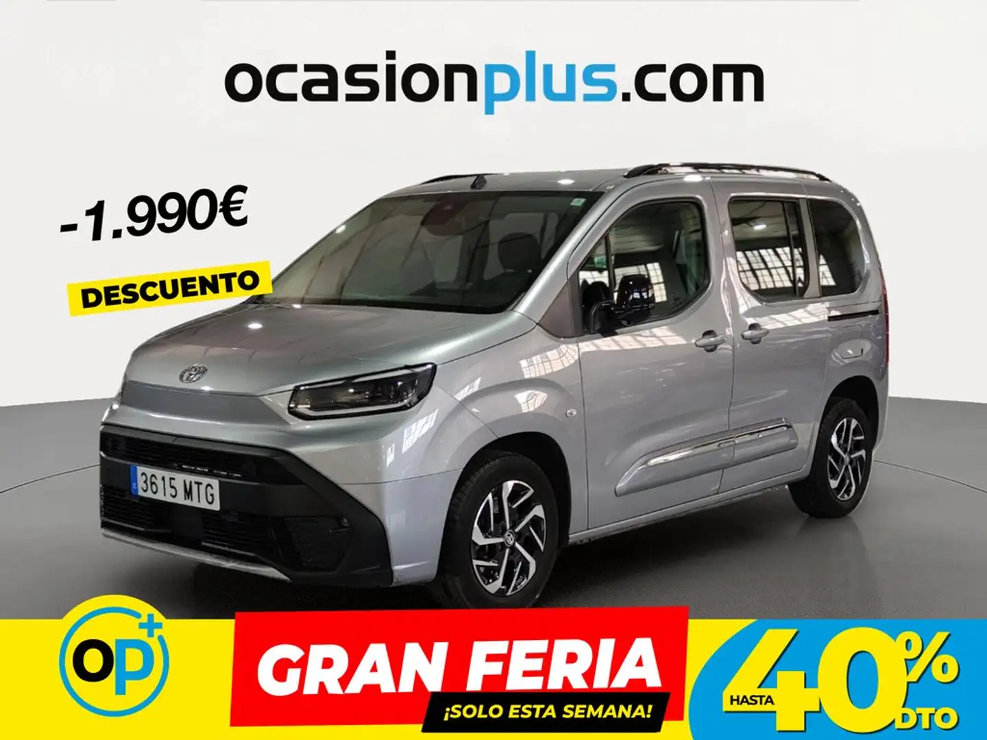 Toyota Proace City Verso Combi L2 1.5D VX 130 Gris - 1
