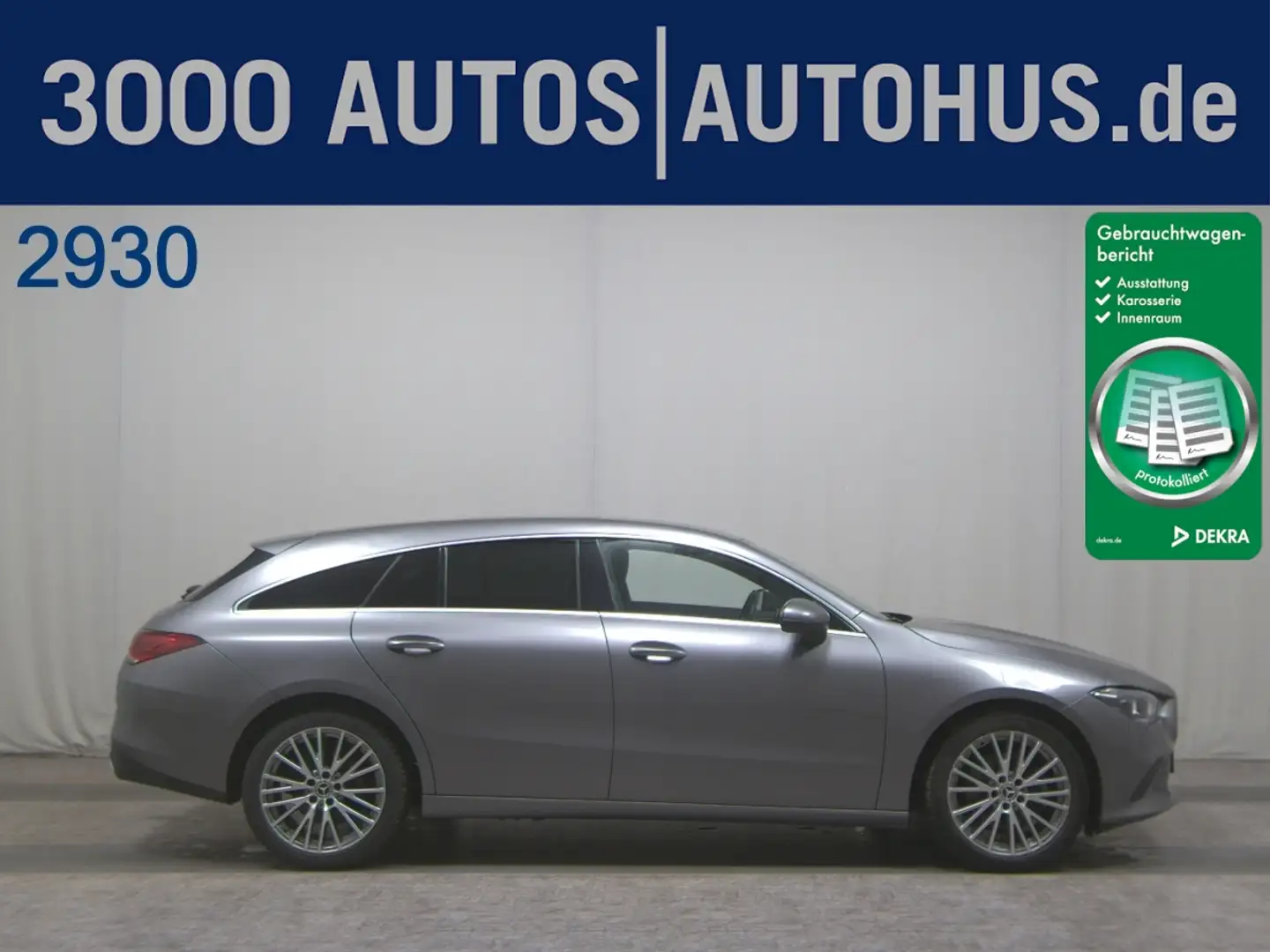 Mercedes-Benz CLA 200 SB d Progressive Navi LED MBUX AHK Grau - 1