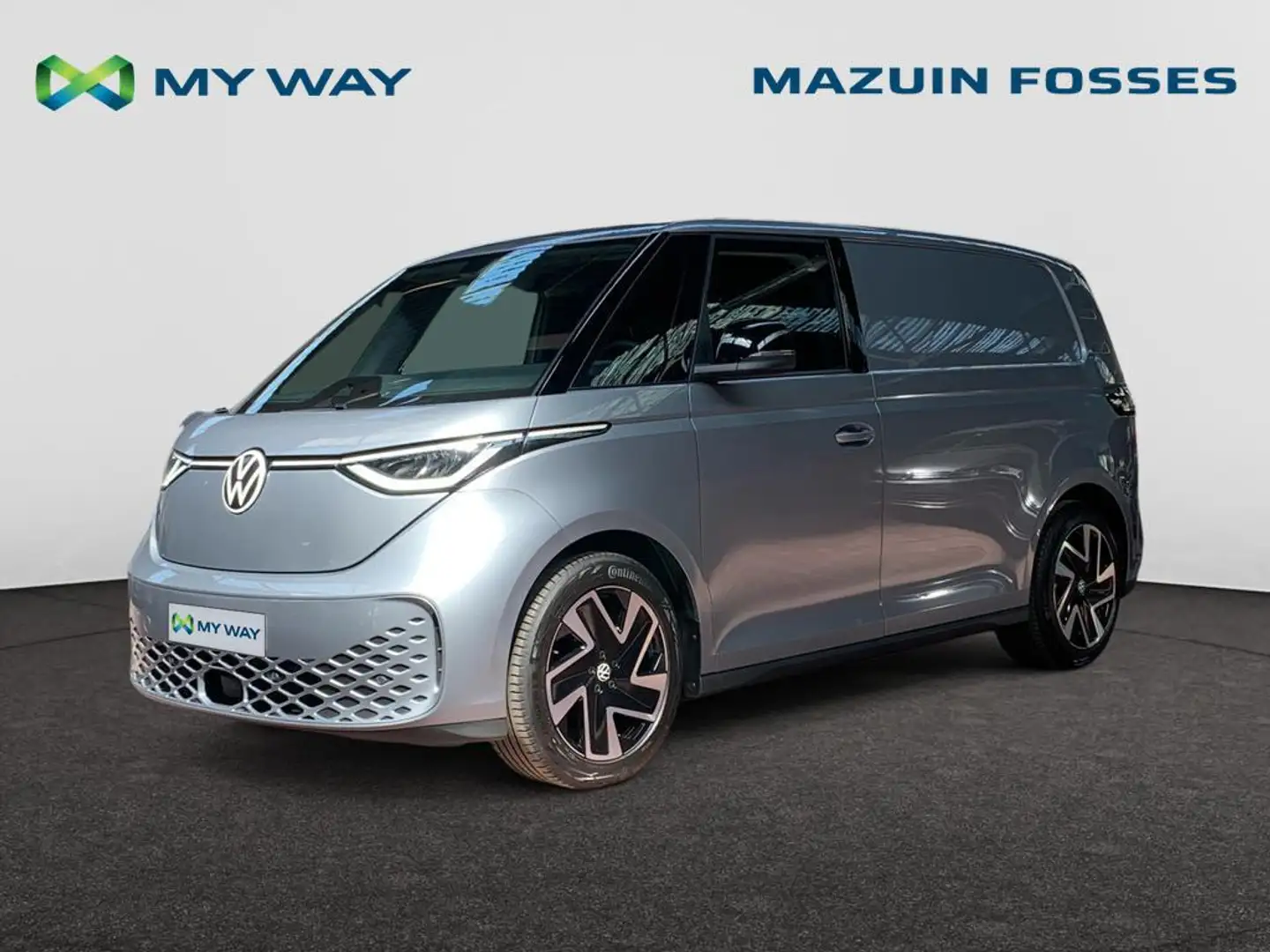 Volkswagen ID. Buzz ID. Buzz Cargo 150 kW (204 ch)  77 kWh RWD Empatte Zilver - 1