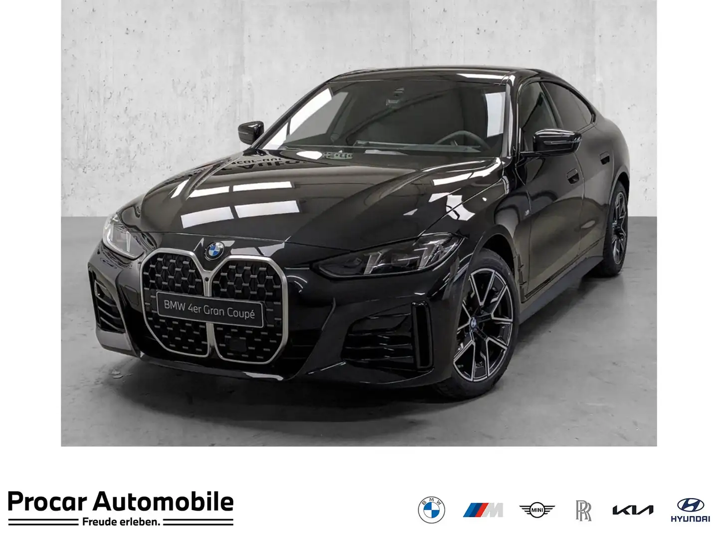 BMW 420 d M Sport ACC PA+ 360° HuD HiFi 18'' DAB LED Schwarz - 1