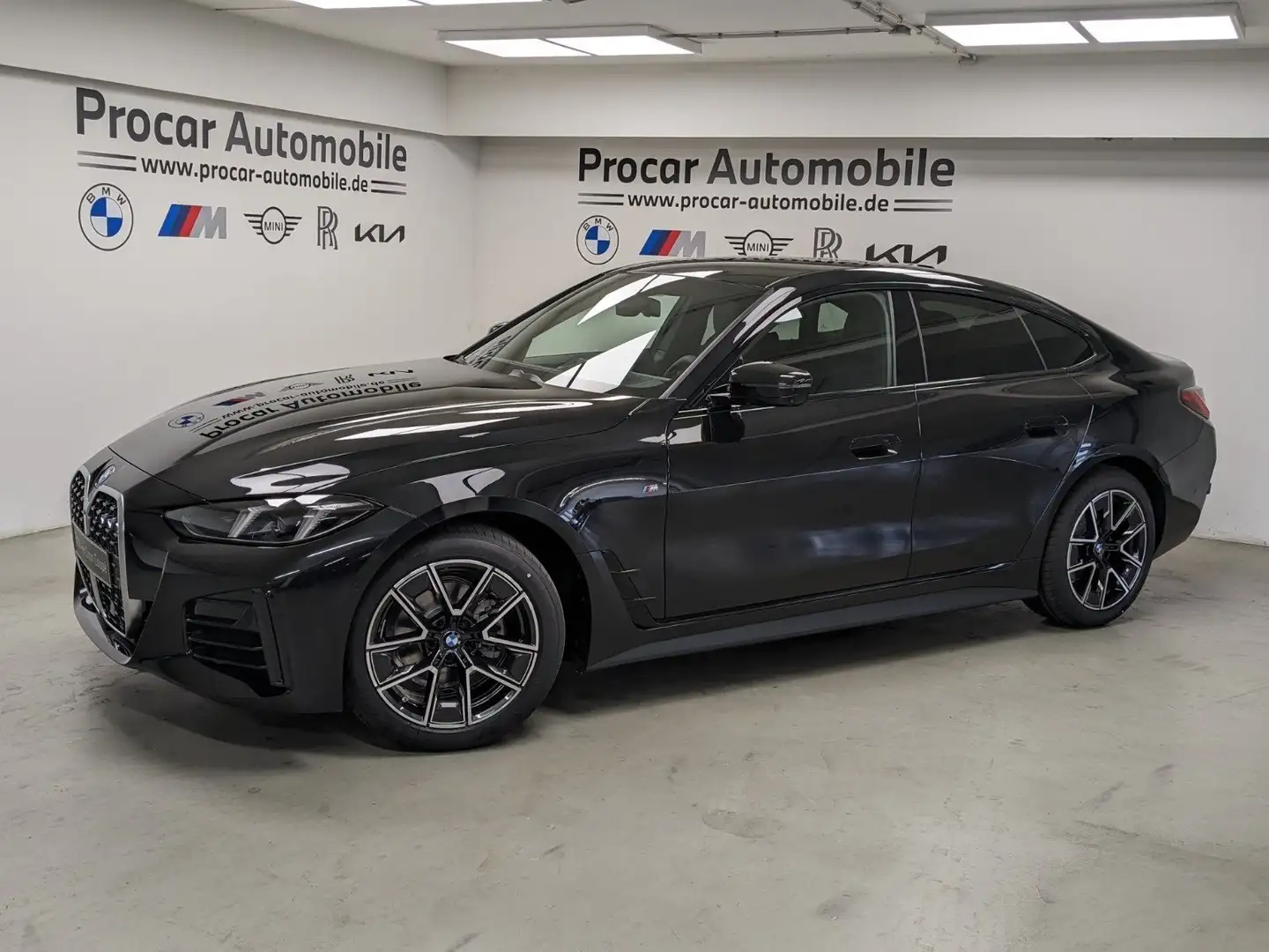 BMW 420 d M Sport ACC PA+ 360° HuD HiFi 18'' DAB LED Schwarz - 2