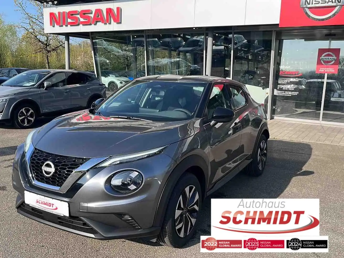 Nissan Juke 1,0 DIG-T Acenta Komfort Grau - 1