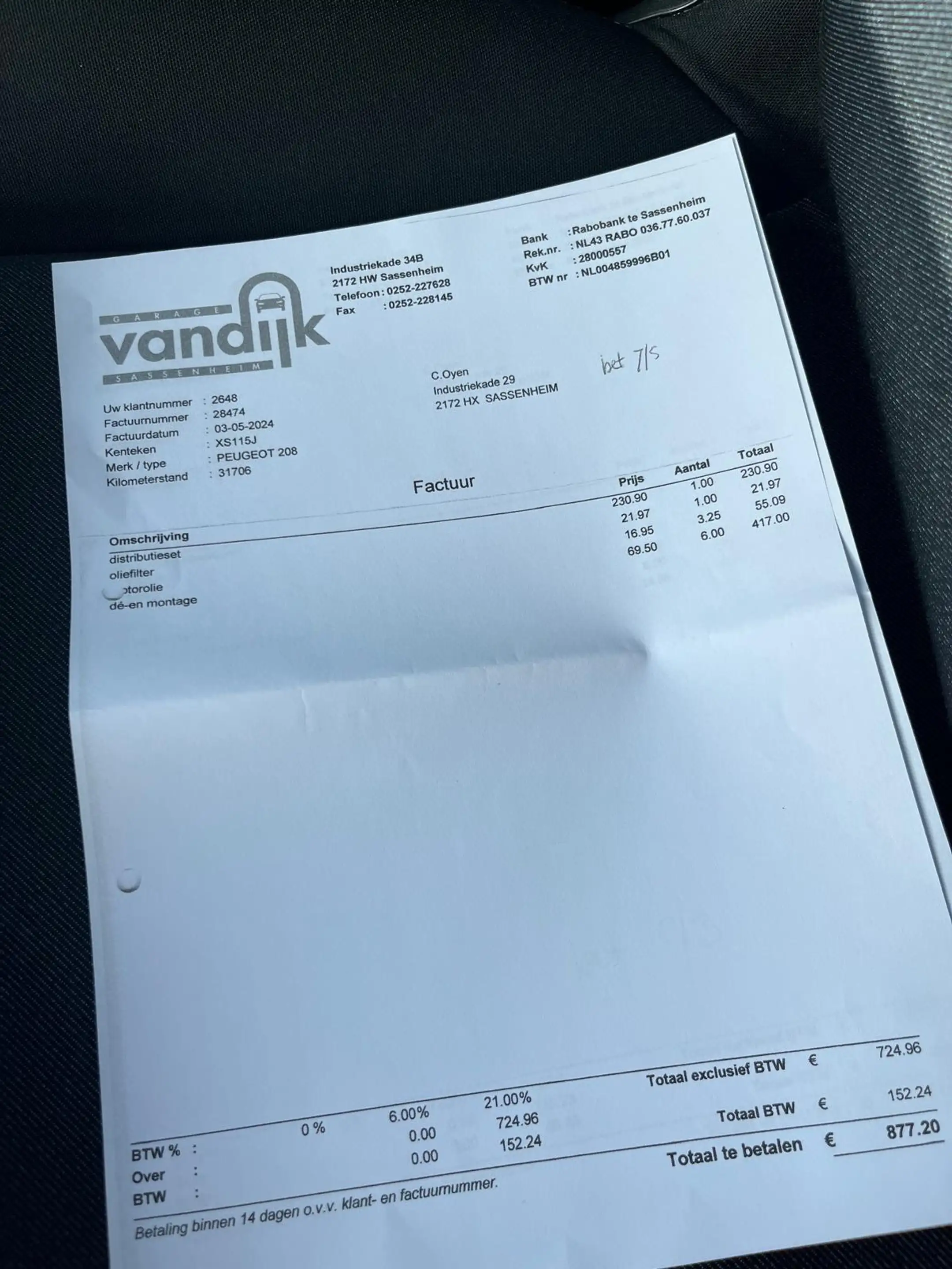 Peugeot 208 1.2 5drs Airco Cruise APK NAP — photo 10