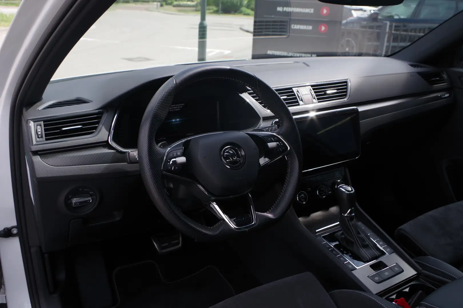 Skoda Superb Combi 1.4 TSI iV 218 PK Sportline Bns, Panoramadak Blanc - 2
